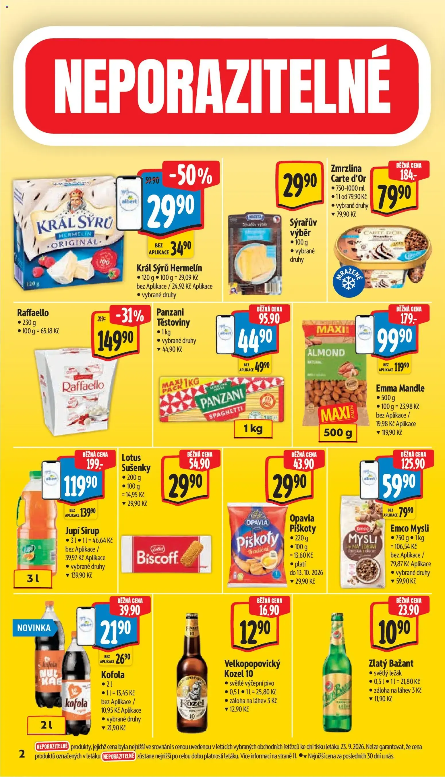 Albert leták - Hypermarket od 30.09.2026 - Akční leták - 30. září 6. října 2026 - Page 6