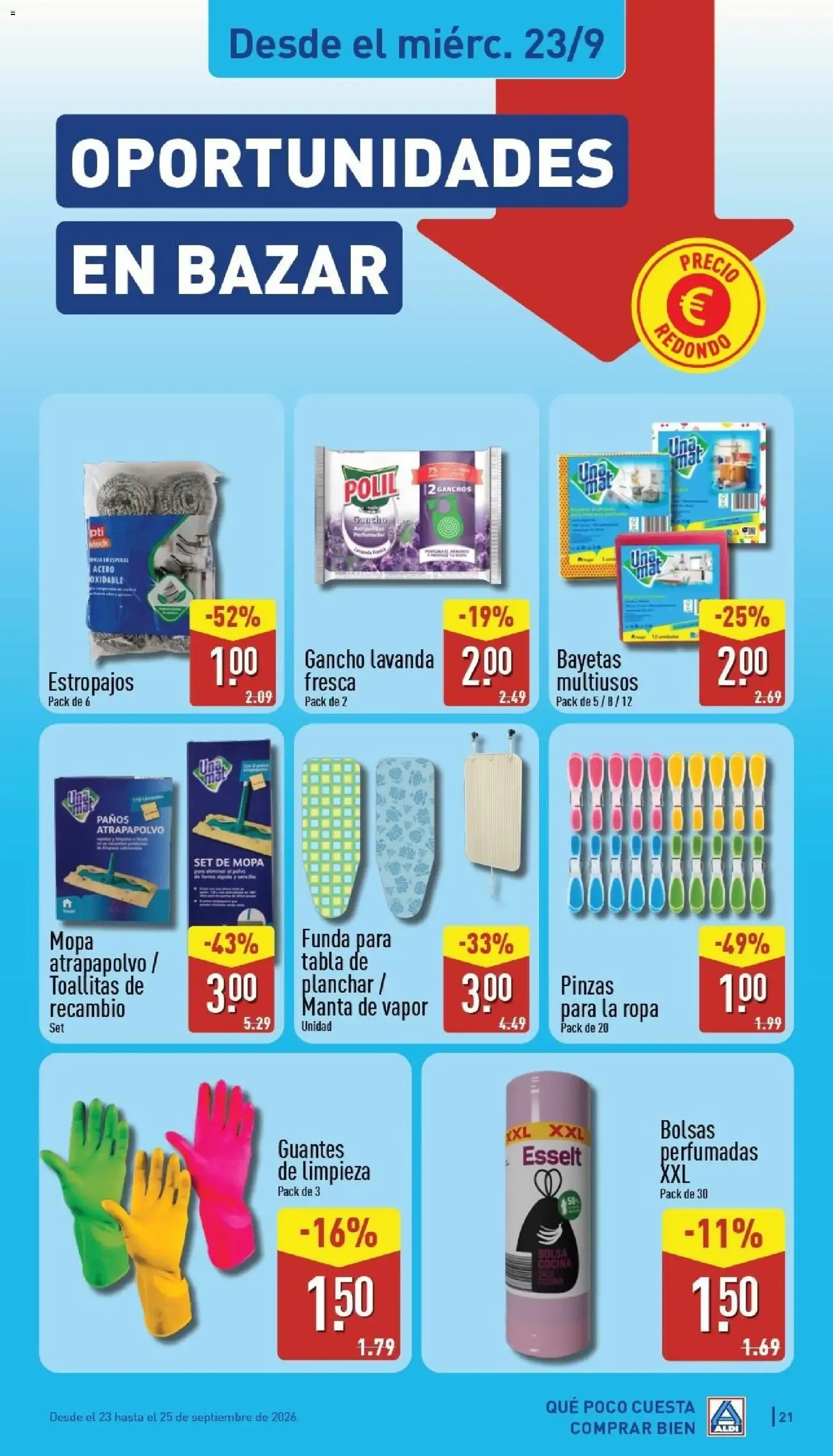 Catálogo de Aldi folleto Canarias del 21/09/2026 | Catálogo 21 de septiembre al 27 de septiembre 2026 - Página 21