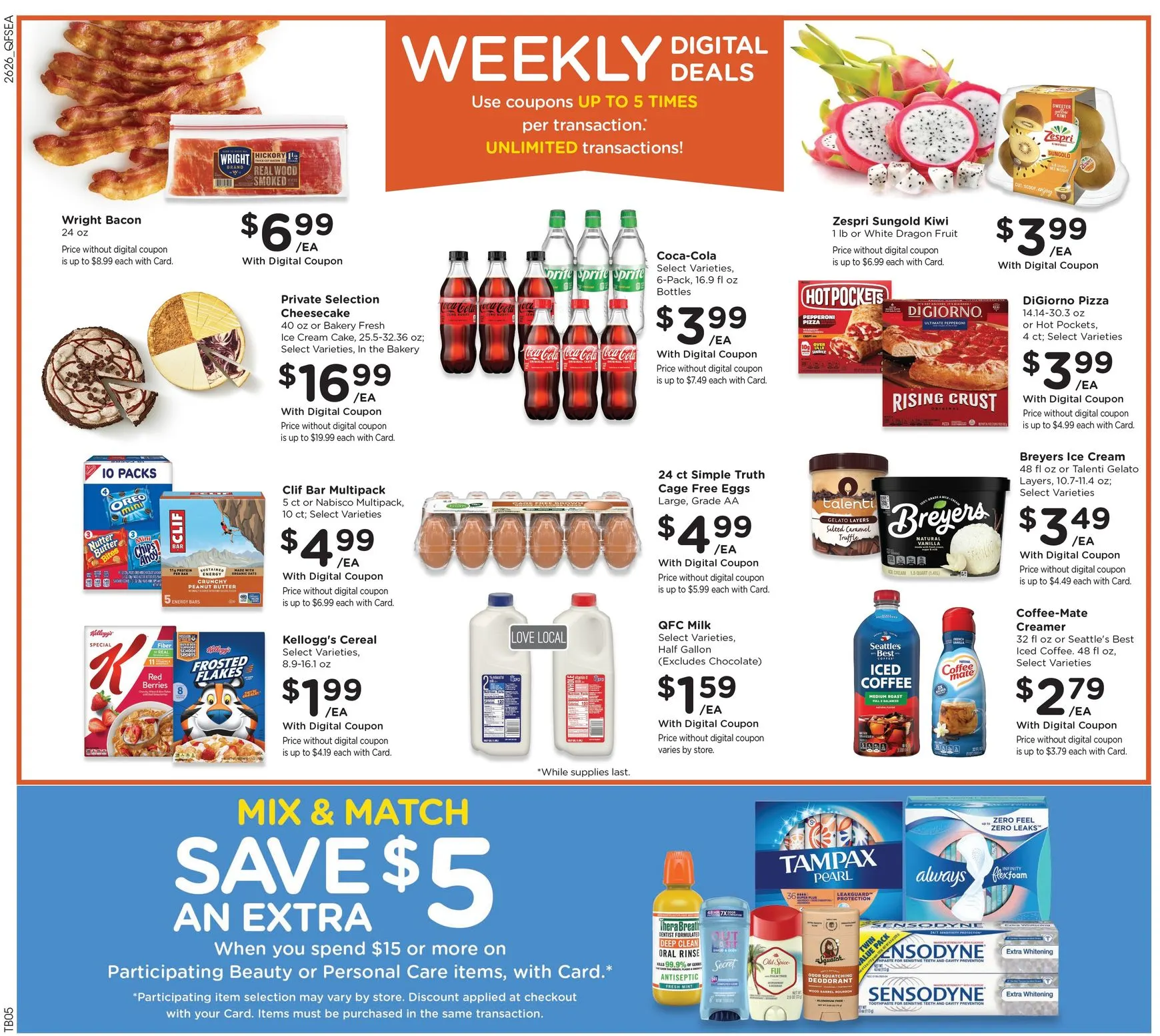 Weekly ad QFC Pacific Northwest: Back to Weeknight Cooking - Weekly Digital Deals from July 29 to August 4 2026 - Page 3