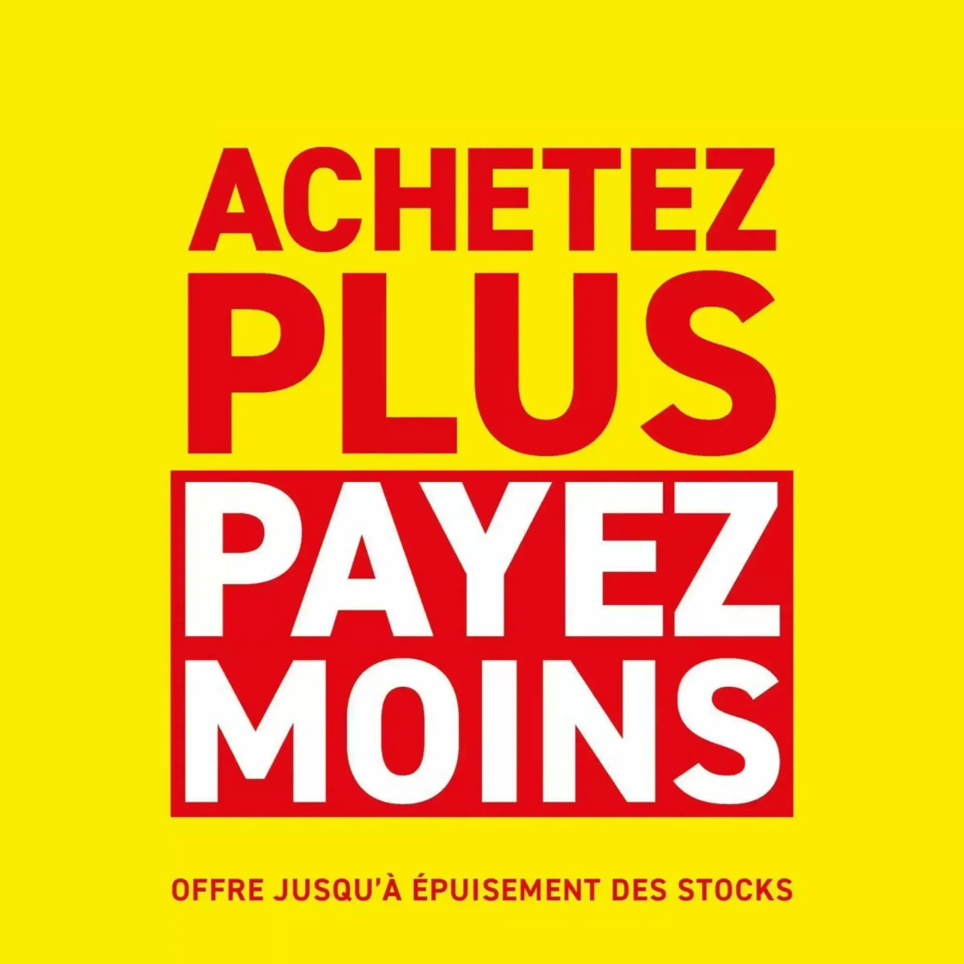 Achetez Plus Payez Moins du 31 août au 5 septembre 2026 - Catalogue page 1