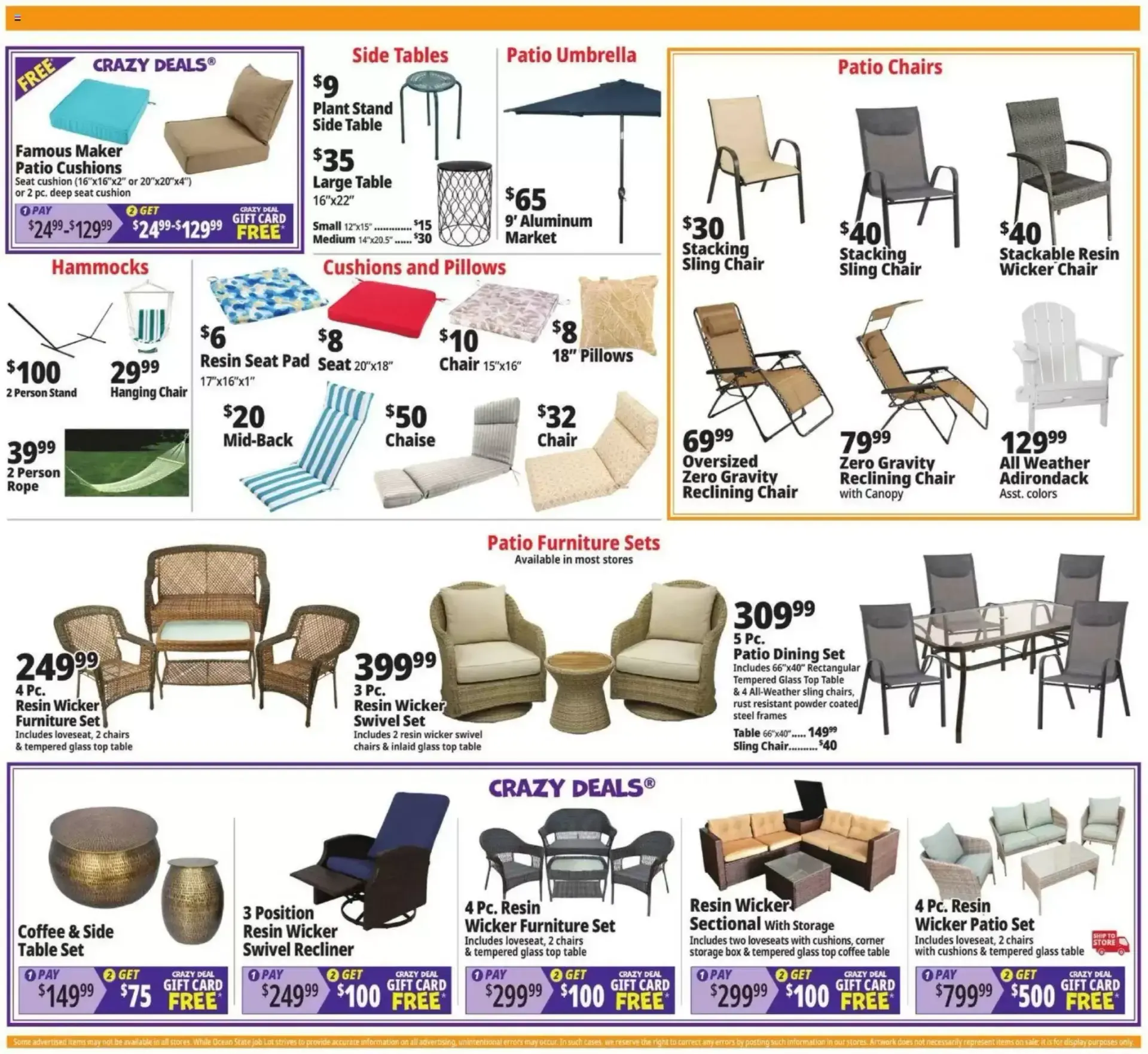 Weekly promotion Ocean State Job Lot flyer week 34 spanning from August 20 to August 26 2026 - Page 6 for Catalogue 365