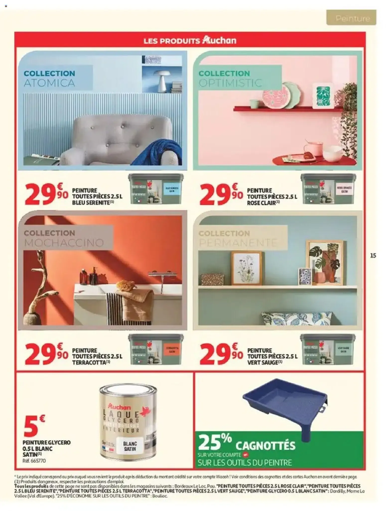 Auchan Inspiration déco à partir du 01/09/2026 - promo en ligne du 1 septembre au 1 novembre 2026 - Catalogue page 15