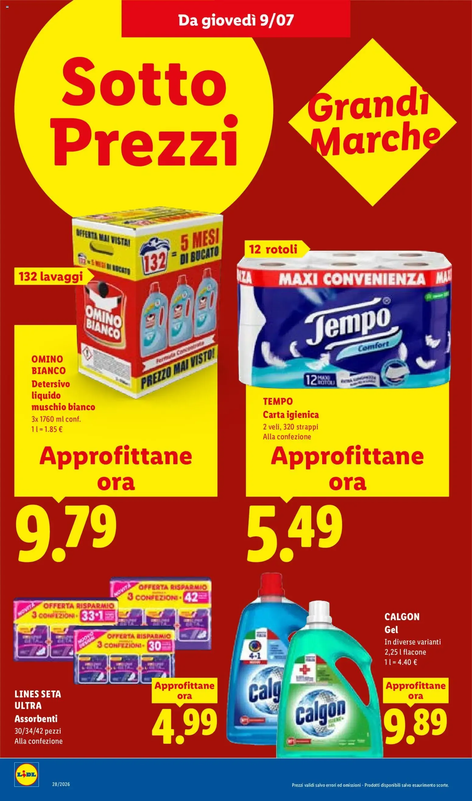 Lidl - L'estate del risparmio da 9 luglio a 15 luglio di 2026 - Pagina del volantino 16