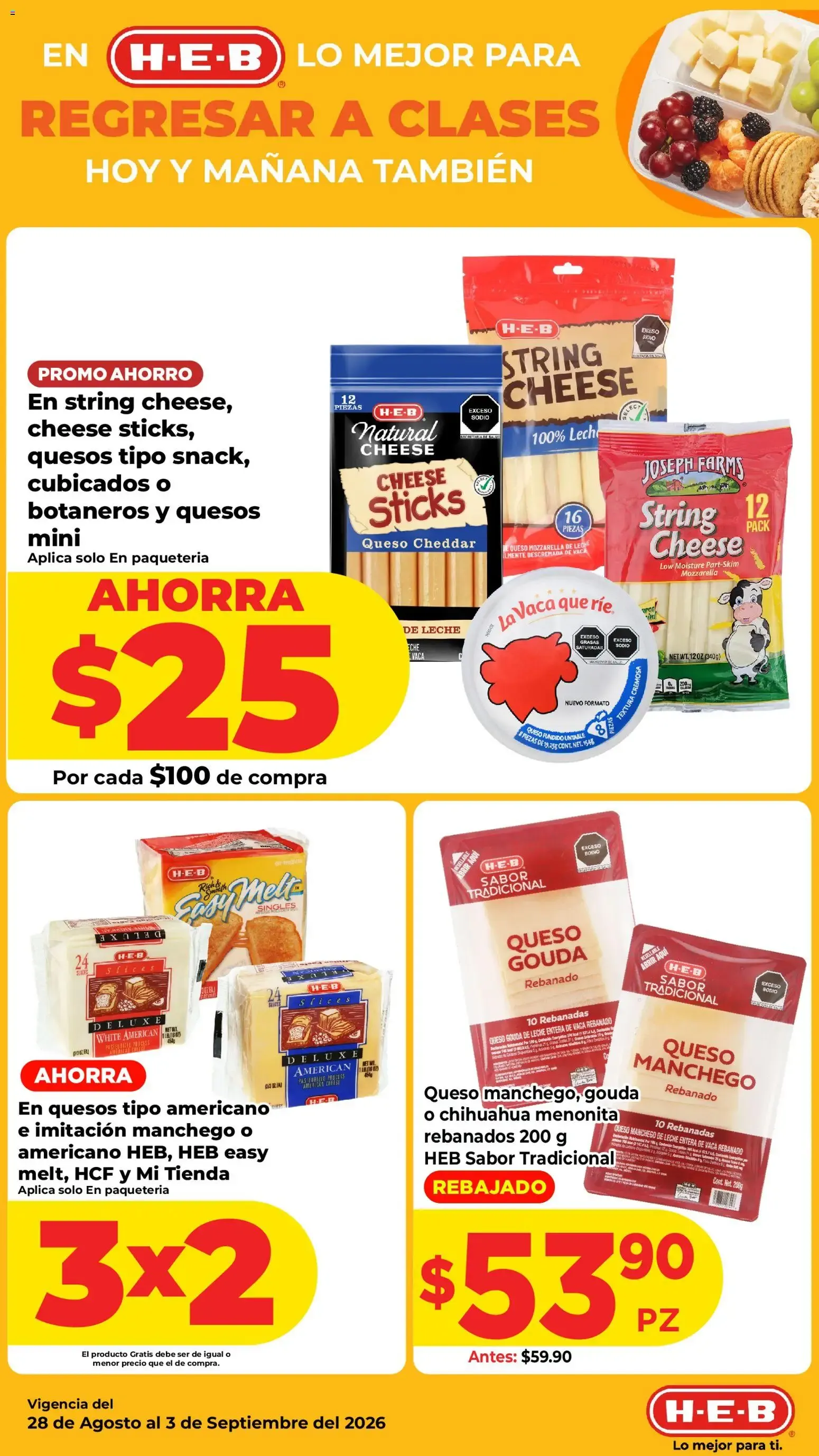 Catálogo de H-E-B: Los precios hoy están bajos y mañana también 28 de agosto al 31 de agosto 2026 - Pagina 5