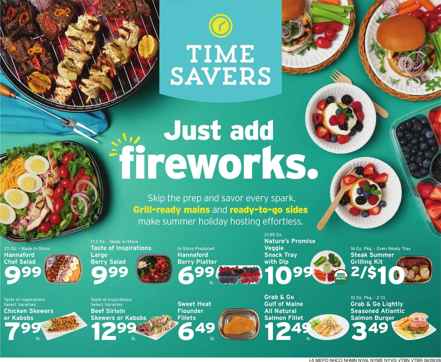 Weekly ad Hannaford Happy 4th of July! from June 28 to July 4 2026 - Page 13