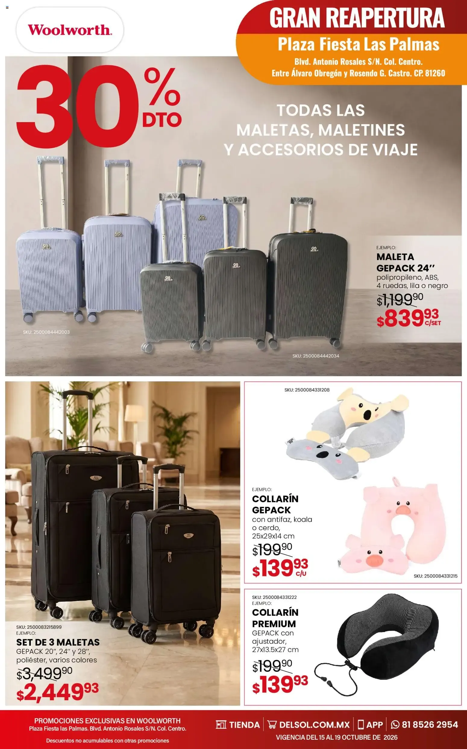 Catálogo de Gran Reapertura Woolworth Plaza Fiesta Las Palmas: 5 Días de Grandes Promociones 15 de octubre al 19 de octubre 2026 - Pagina 16