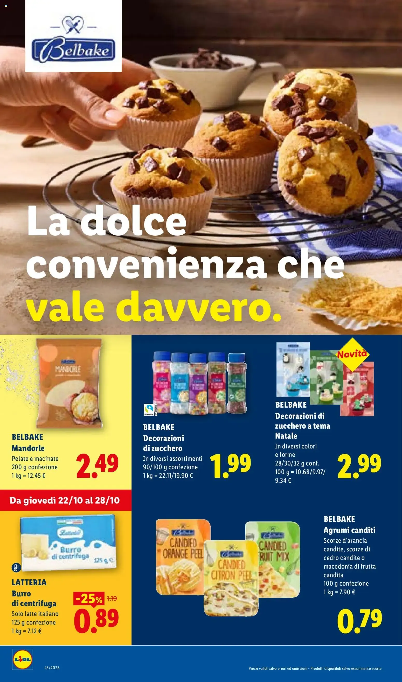 Lidl: Piccoli Prezzi, Grande Qualità da 22 ottobre a 28 ottobre di 2026 - Pagina del volantino 46