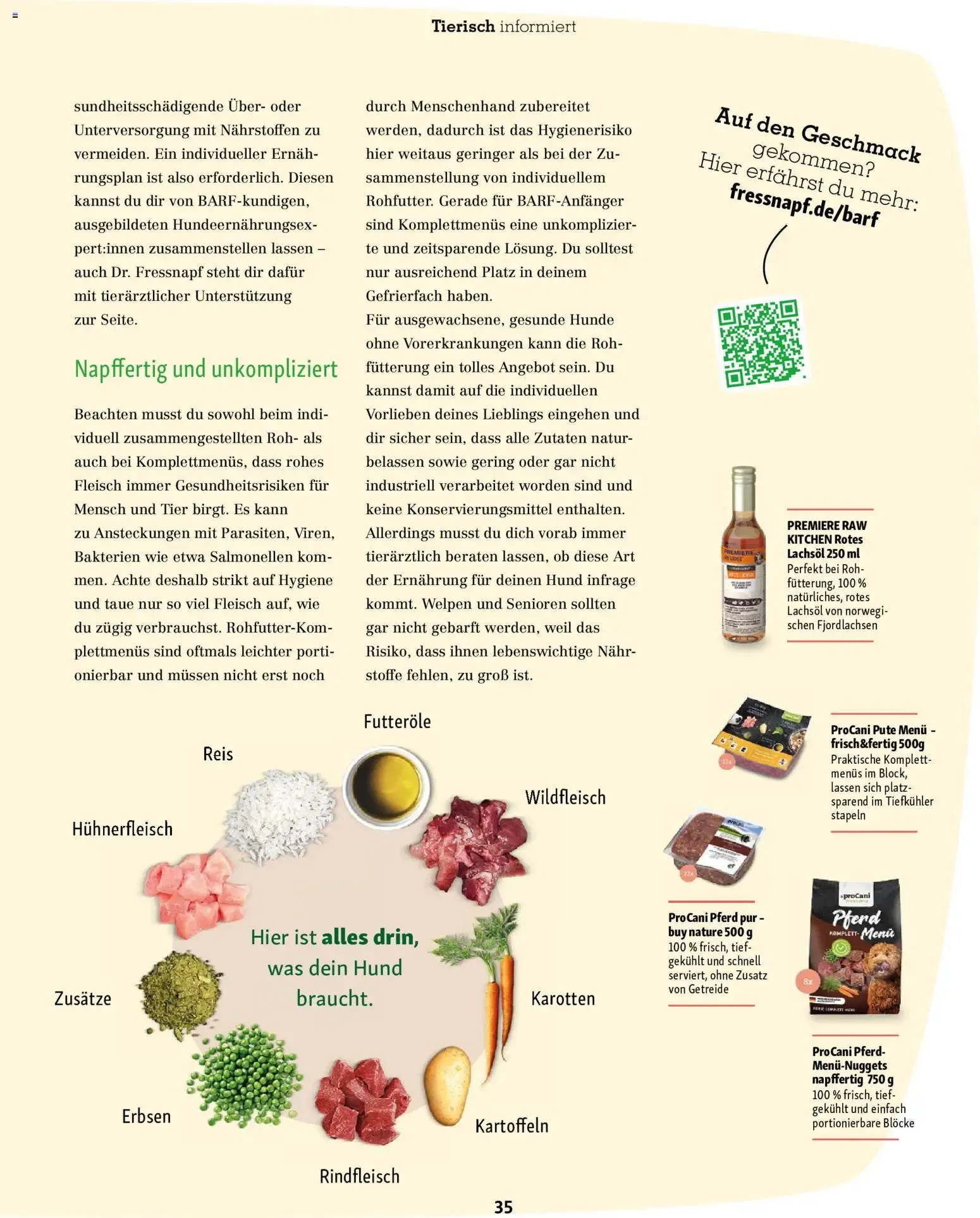 FRESSNAPF Friends - Europas größtes Haustier-Magazin von 1. Juli bis 31. August 2026 - Prospekt seite 35