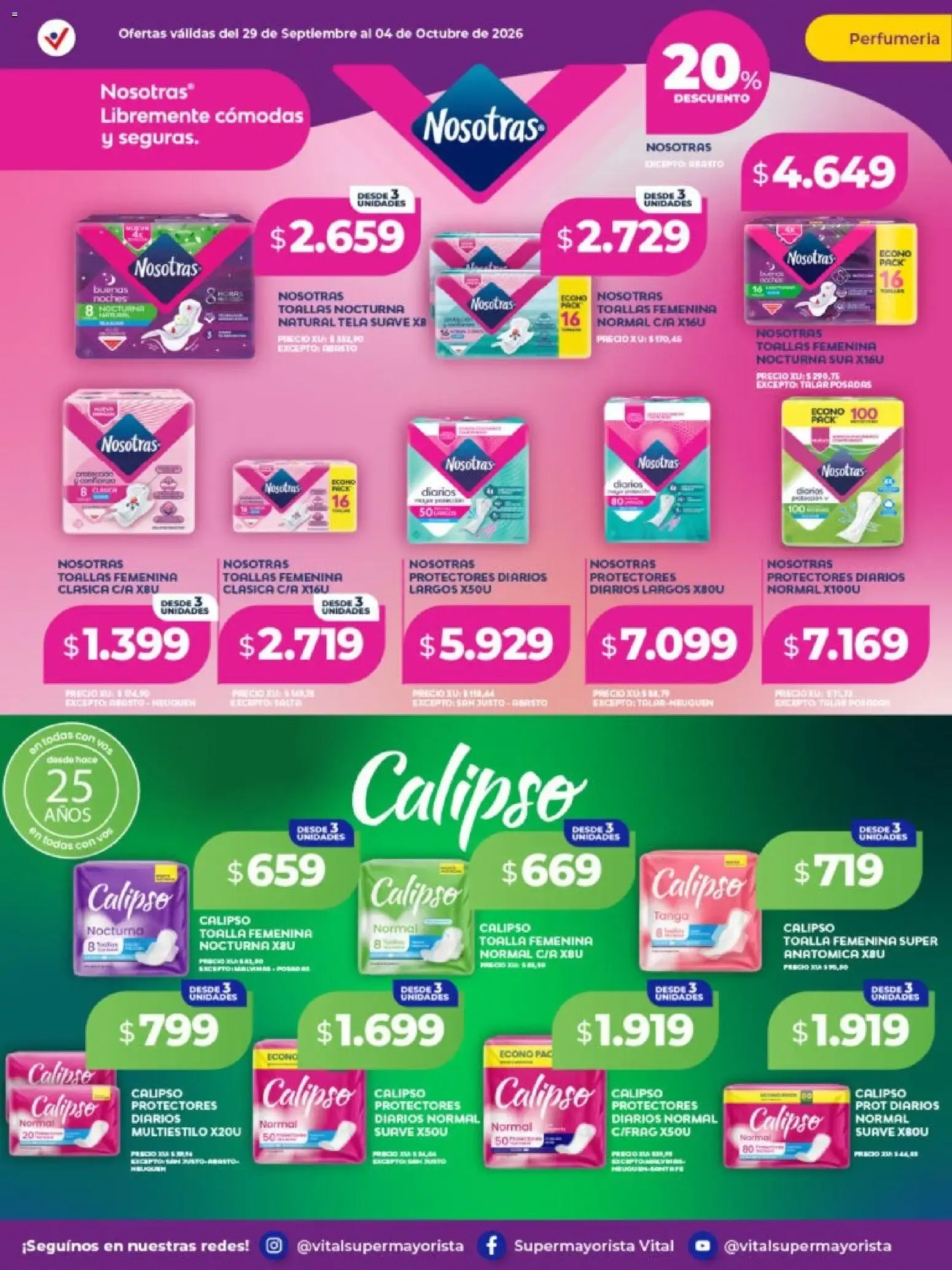 Ofertas de Vital - El Cumple del Revés 29 de septiembre al 4 de octubre 2026 - Página 7 del catálogo