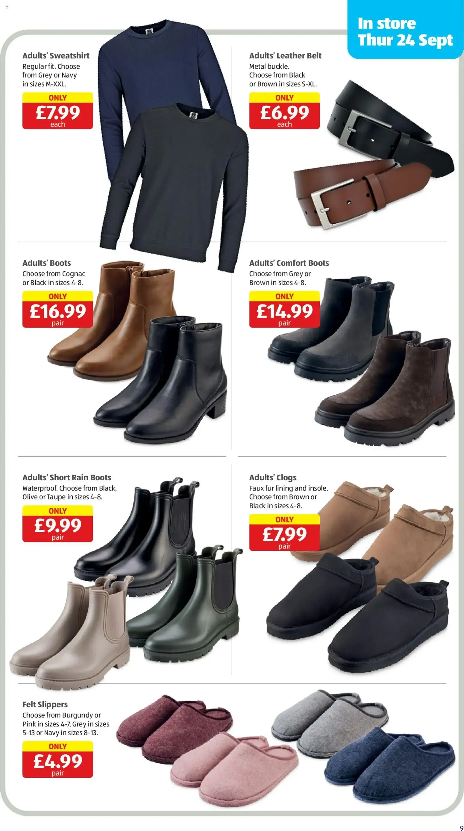 ALDI Specialbuys from 24 September to 30 September 2026 - Catalogue Page 9
