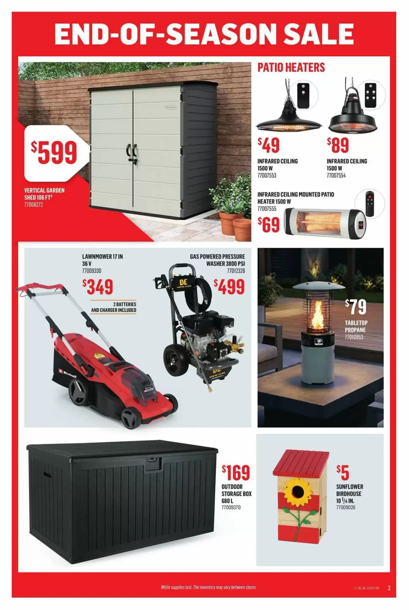 Canac flyer week 30 from July 23 to July 29 2026 - flyer page 2