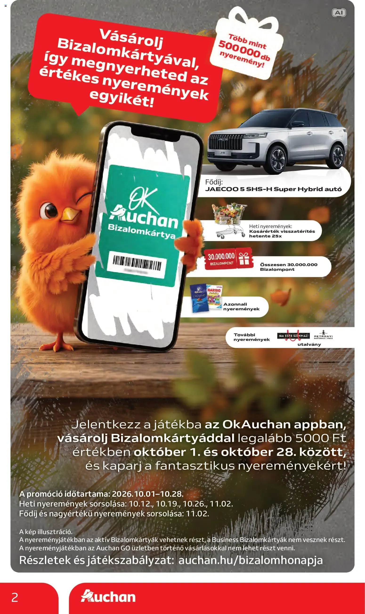 Katalógus Auchan Hipermarket Akciós Újság október 15.-tól október 21.-ig 2026. - Oldal 2