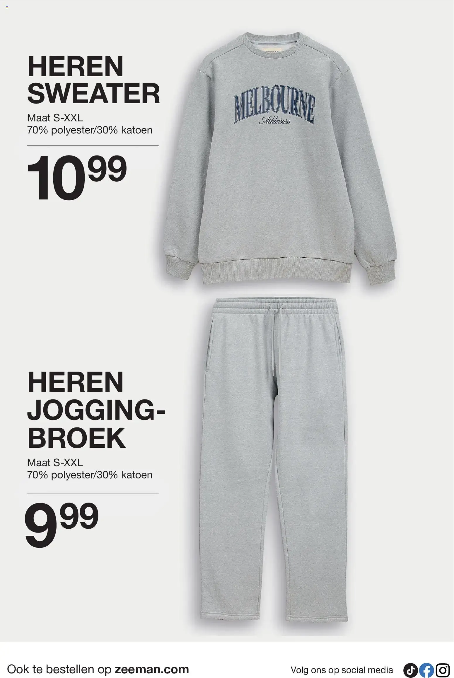 Zeeman: Zachte kleuren en sportieve outfits van 5 september tot 11 september 2026 - Folder pagina 10