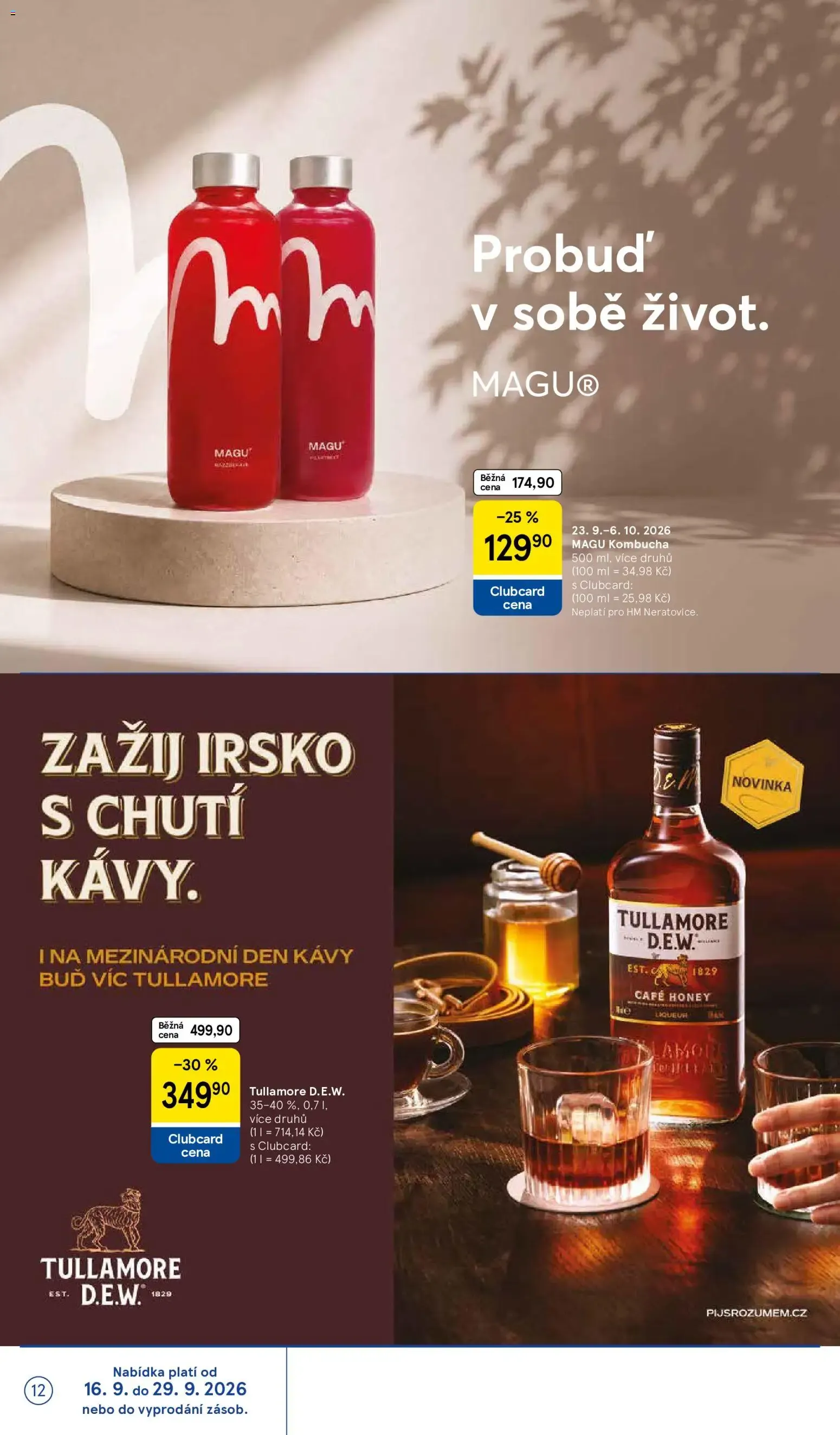 Tesco: Naše nejlepší nabídky týdne - 23. září 29. září 2026 - Page 12