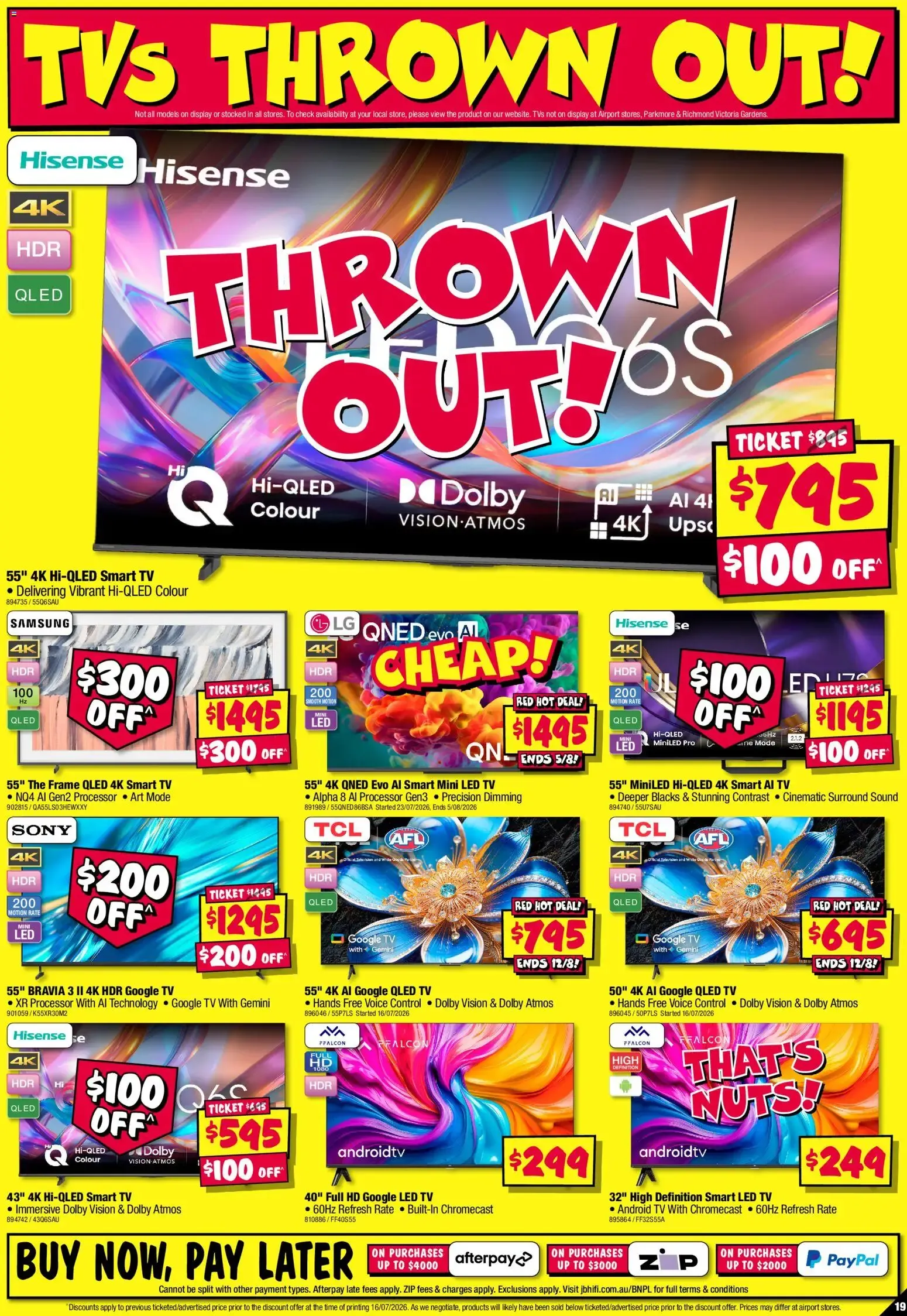 JB Hi-Fi Always Cheap Prices - Catalogue valid from 30 July to 12 August 2026 - page 19