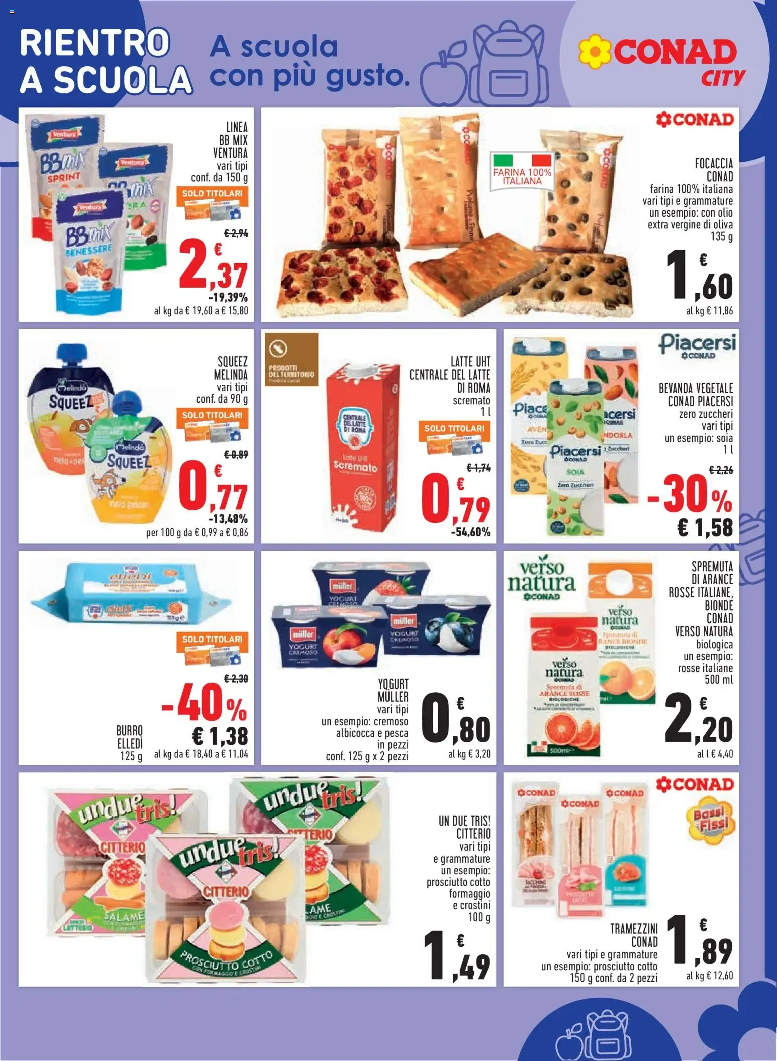 Conad City: I tuoi preferiti, al miglior prezzo da 26 agosto a 8 settembre di 2026 - Pagina del volantino 11
