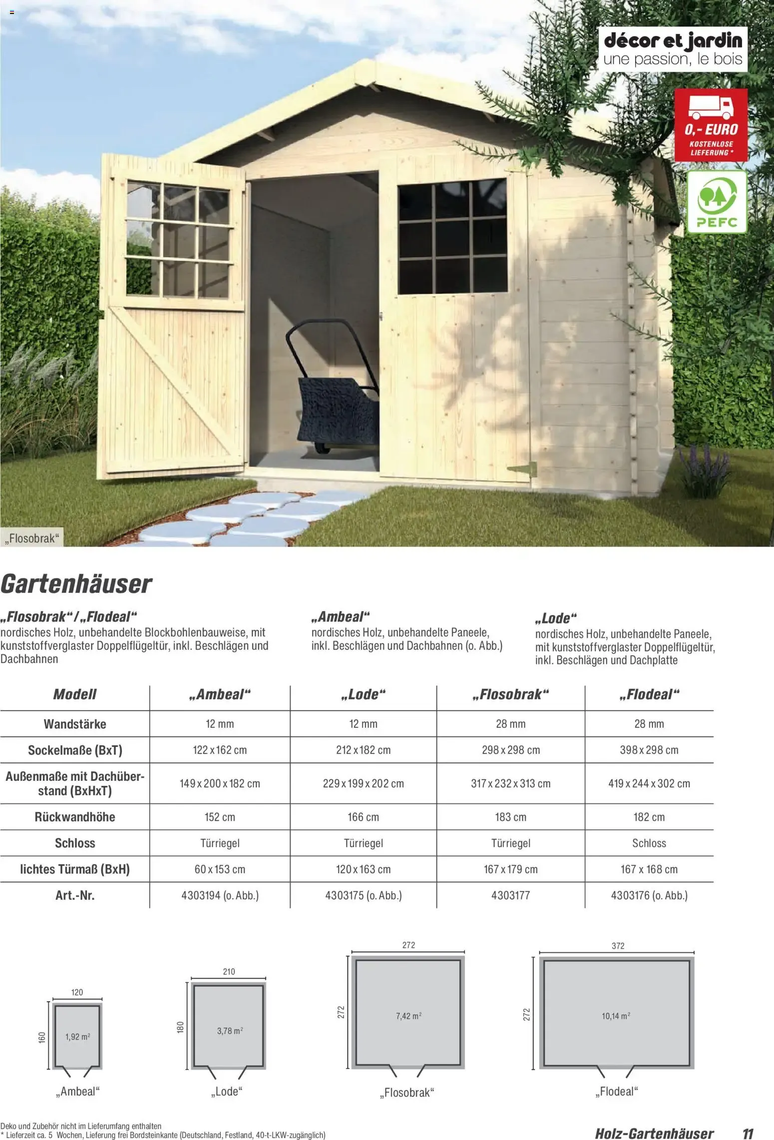 Toom Baumarkt Gartenhäuser & Carports 2026 (ab 20.02.2026) zum Blättern von 20. Februar bis 30. Juni 2026 - Prospekt seite 11