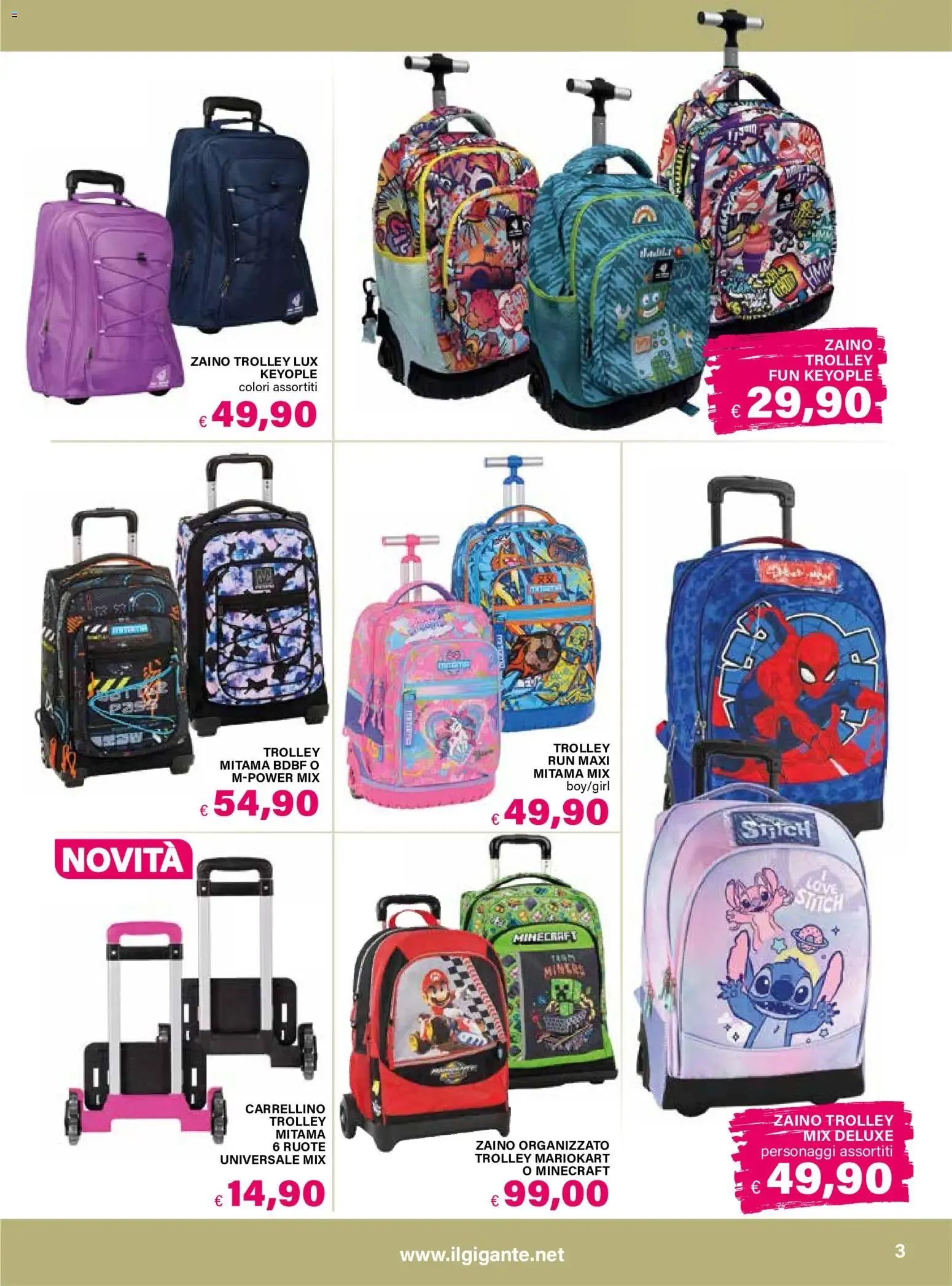Il Gigante Ipermercati - Catalogo Scuola: Maestreee... Stiamo Tornando! da 6 agosto a 30 settembre di 2026 - Pagina del volantino 3