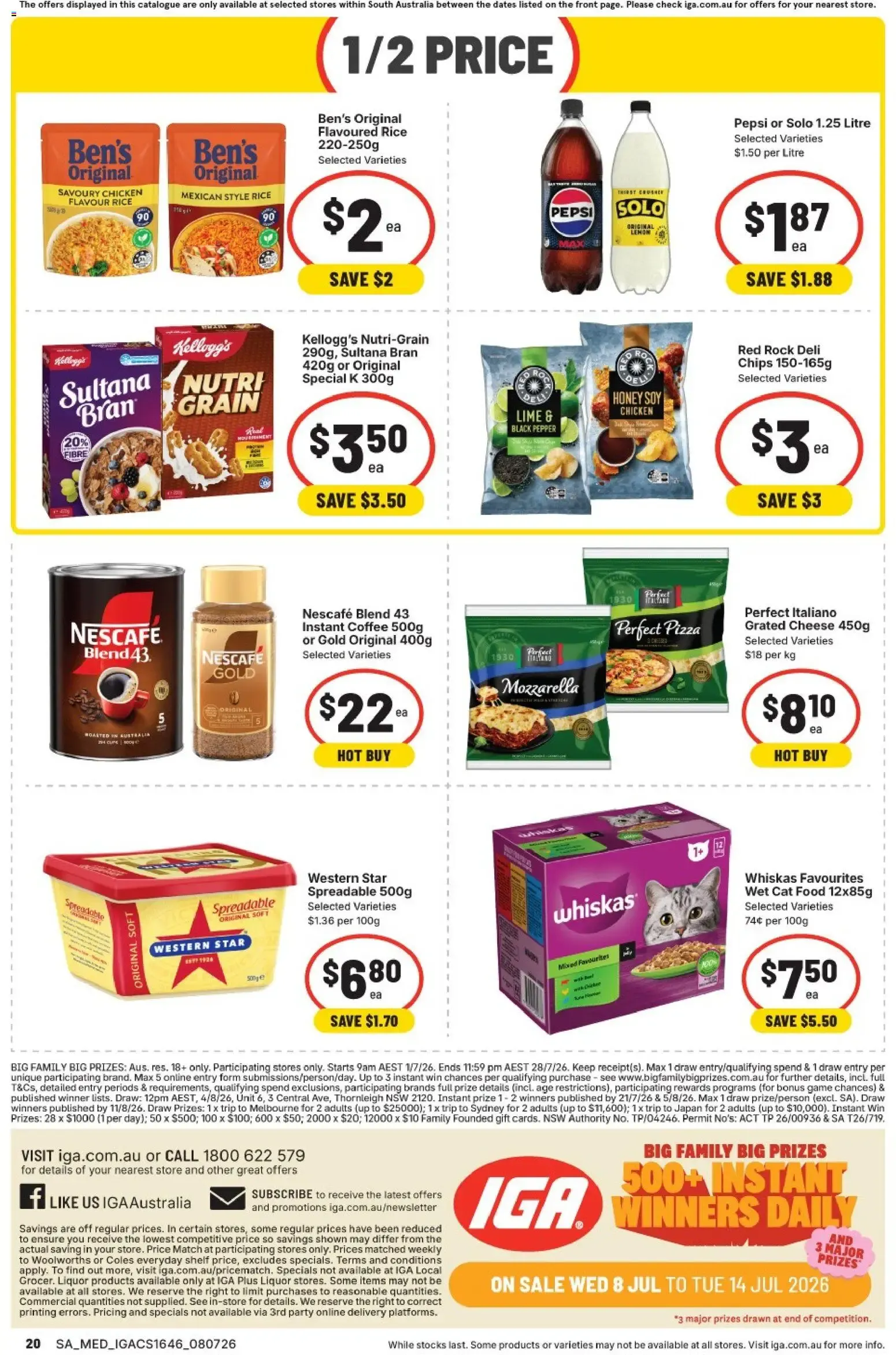 IGA Big Family Big Prizes - Catalogue valid from 8 July to 14 July 2026 - page 16