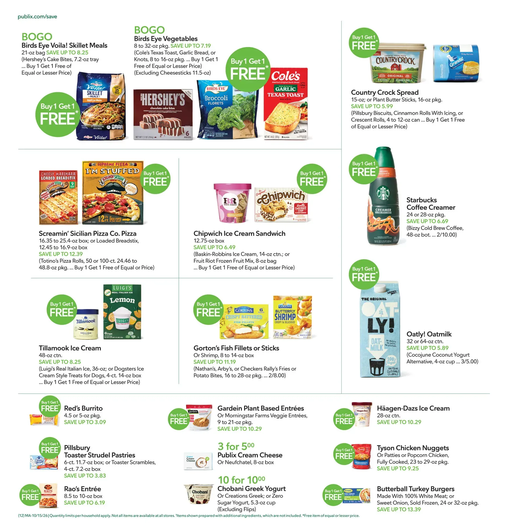 Weekly ad Current Publix leaflet valid from Thursday 10/15/2026 to Wednesday 10/21/2026 from October 15 to October 21 2026 - Page 12