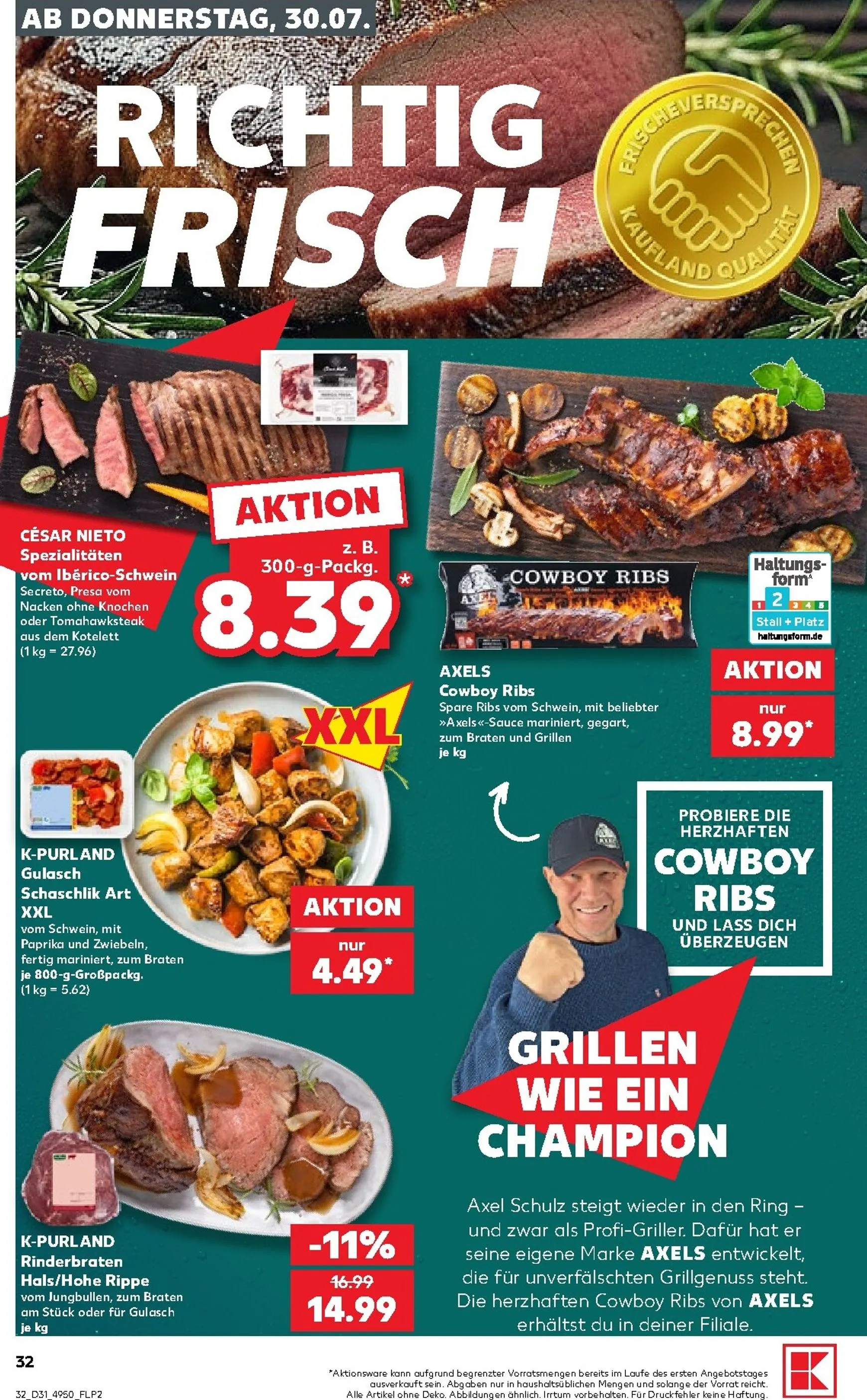 Neuer Kaufland Prospekt – von Donnerstag 30.07.2026 bis Mittwoch 05.08.2026 von 30. Juli bis 5. August 2026 - Prospekt seite 33