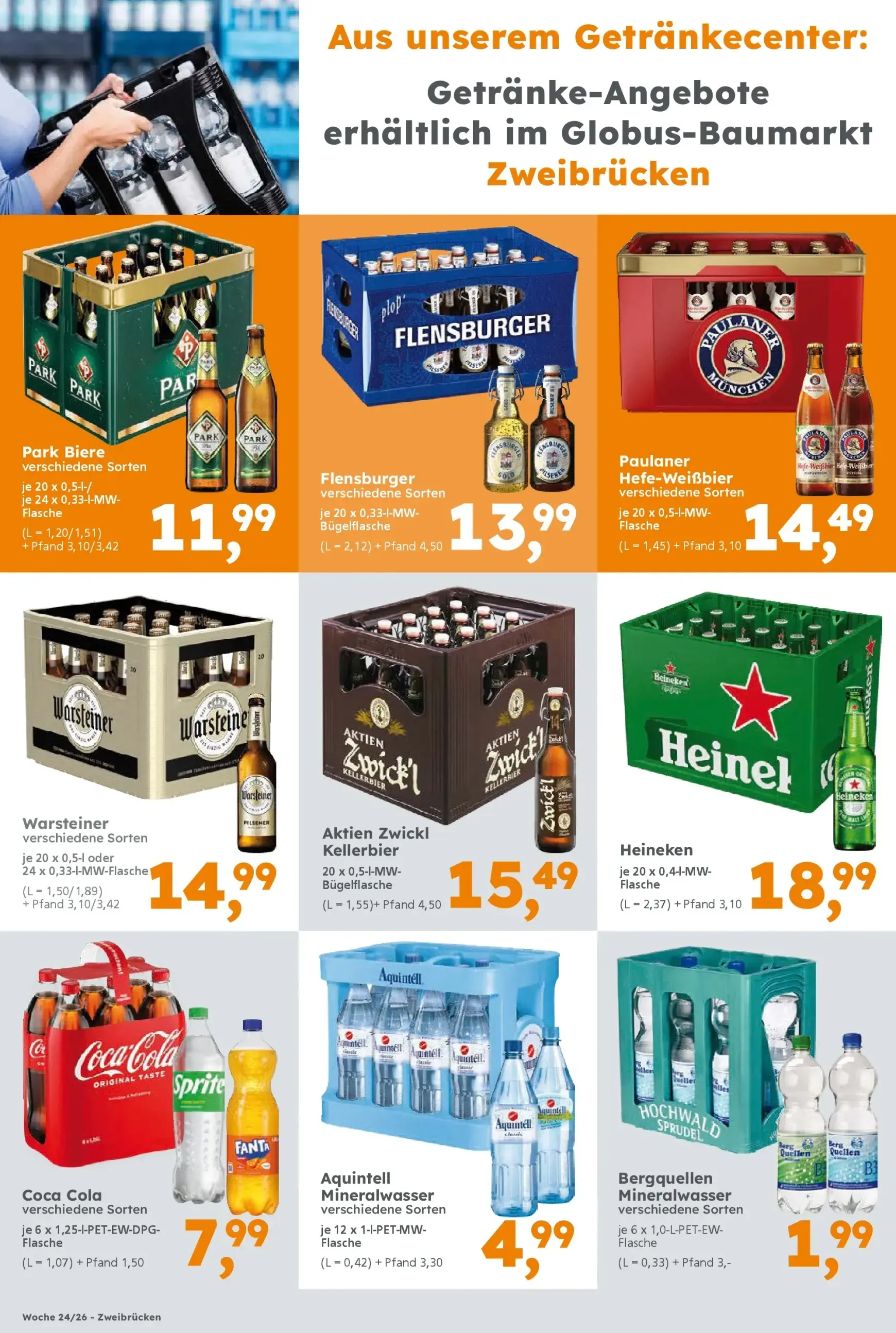 Globus Baumarkt Prospekt – von Sonntag 07.06.2026 bis Samstag 13.06.2026 von 8. Juni bis 13. Juni 2026 - Prospekt seite 12