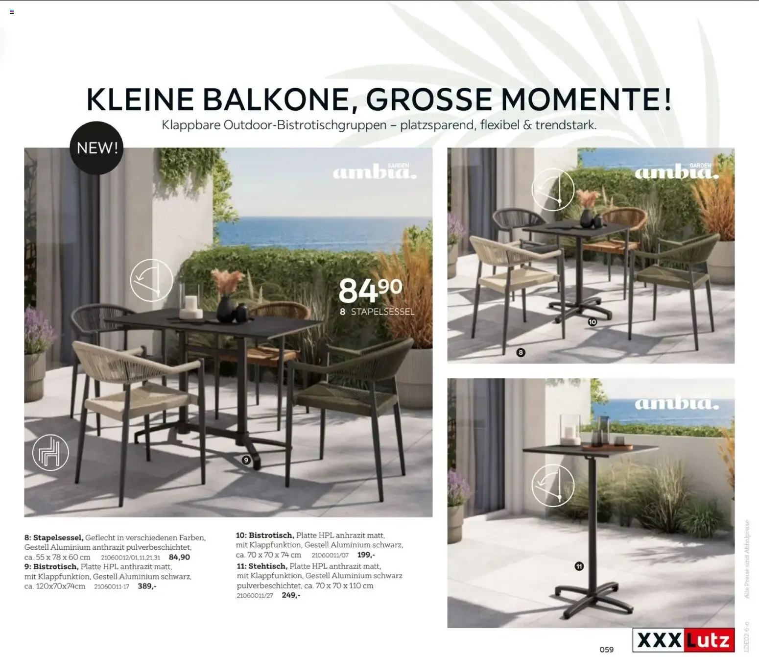 XXXL Lutz My Home Garten (ab 23.02.2026) zum Blättern von 23. Februar bis 31. August 2026 - Prospekt seite 59