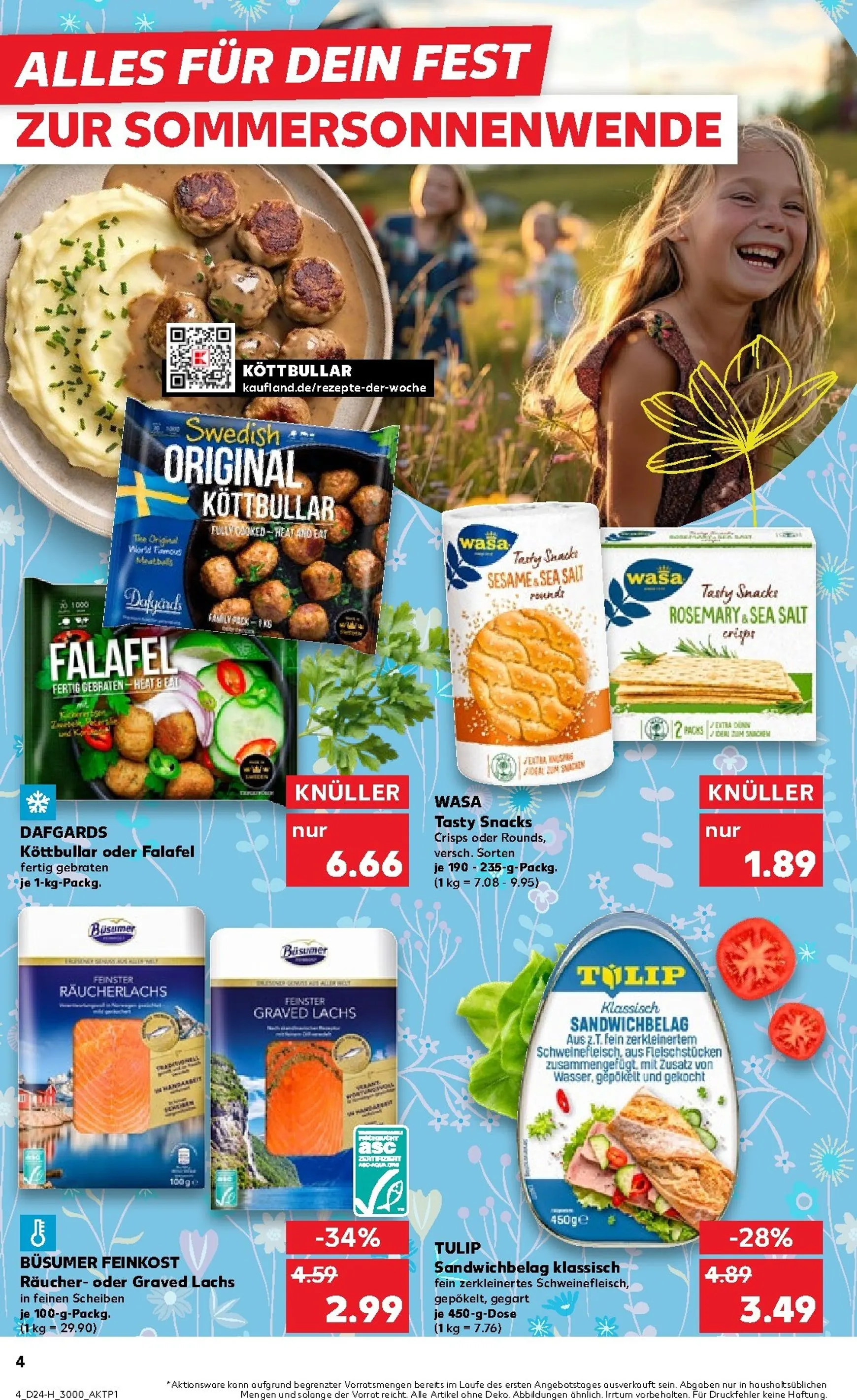 Kaufland - Neckarsulm Prospekt – von Donnerstag 11.06.2026 bis Mittwoch 17.06.2026 von 11. Juni bis 17. Juni 2026 - Prospekt seite 4