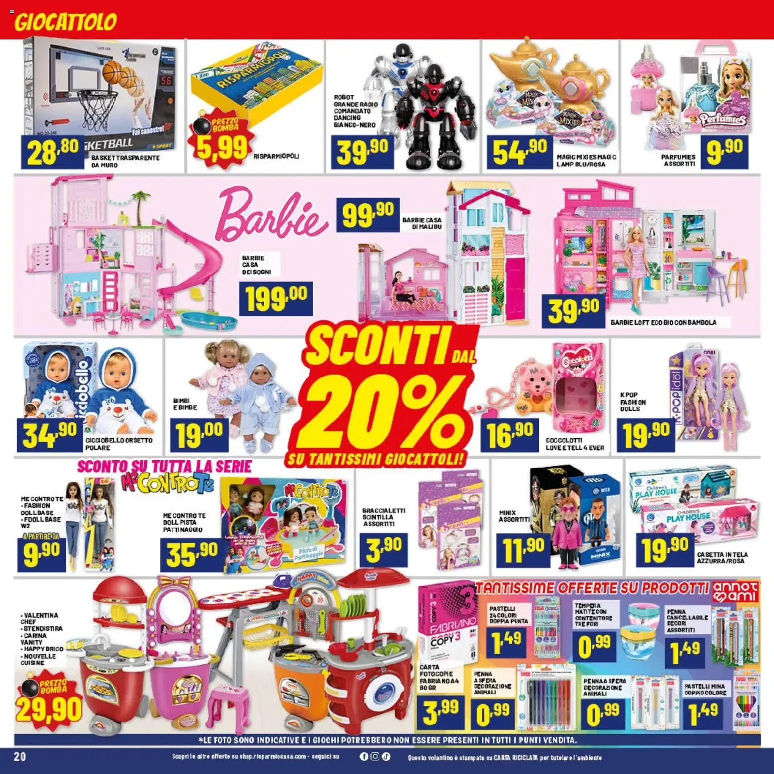 Risparmio Casa: Prezzi Bassi... Sempre! da 24 ottobre a 8 novembre di 2026 - Pagina del volantino 20