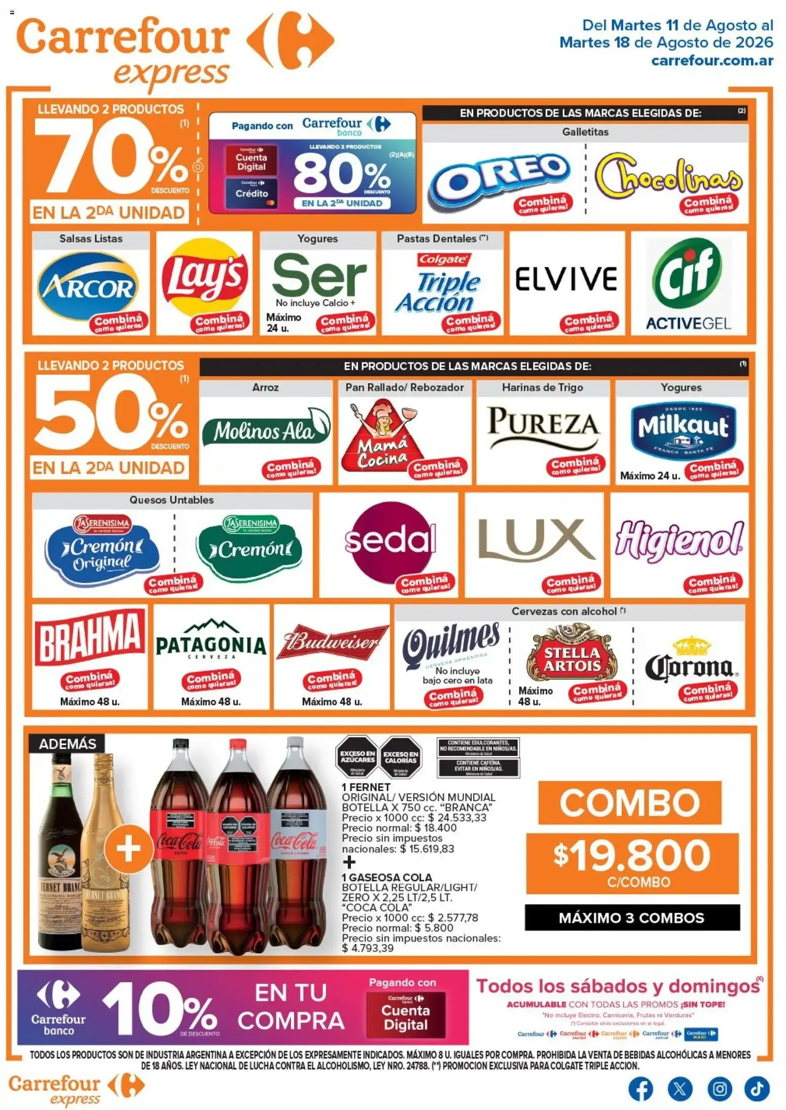 Ofertas de Carrefour Express Ofertas del 11/08/2026 - 18/08/2026 11 de agosto al 18 de agosto 2026 - Página 2 del catálogo
