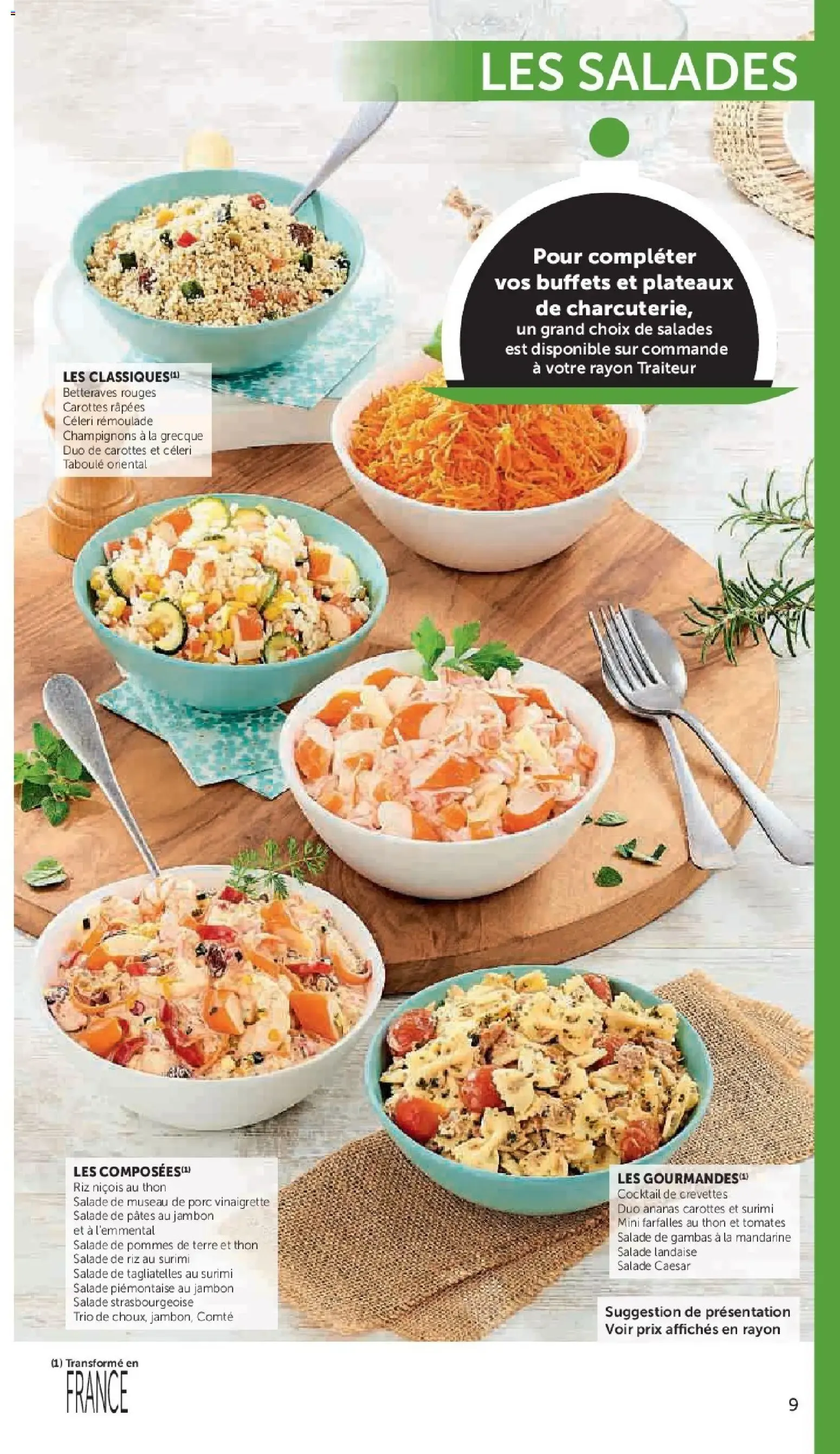 Super U - La carte Printemps Été à partir du 03/03/2026 - promo en ligne du 3 mars au 4 octobre 2026 - Catalogue page 9
