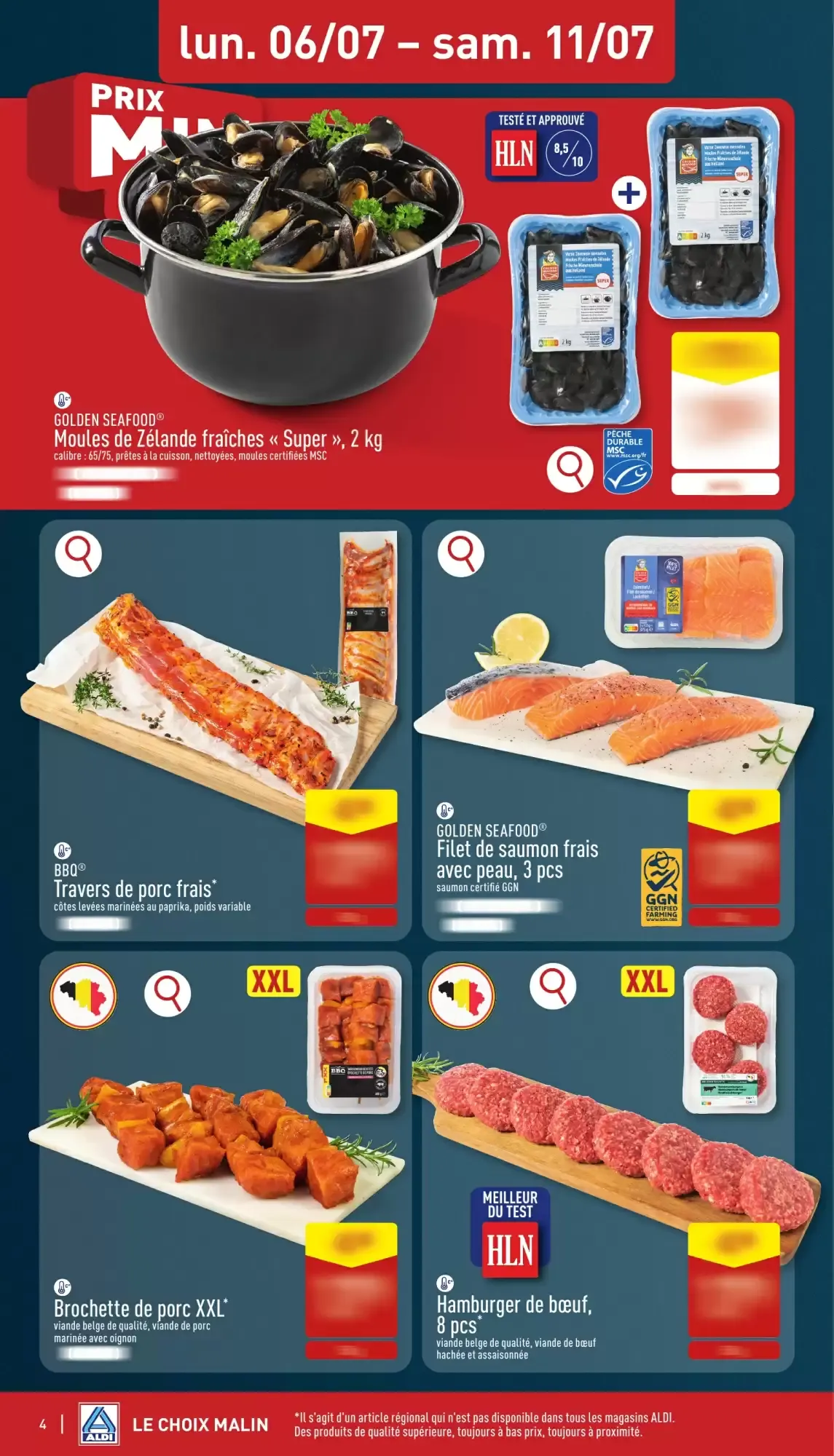 ALDI Dépliant week 28 van 6 juli tot 11 juli 2026 - folder pagina 4