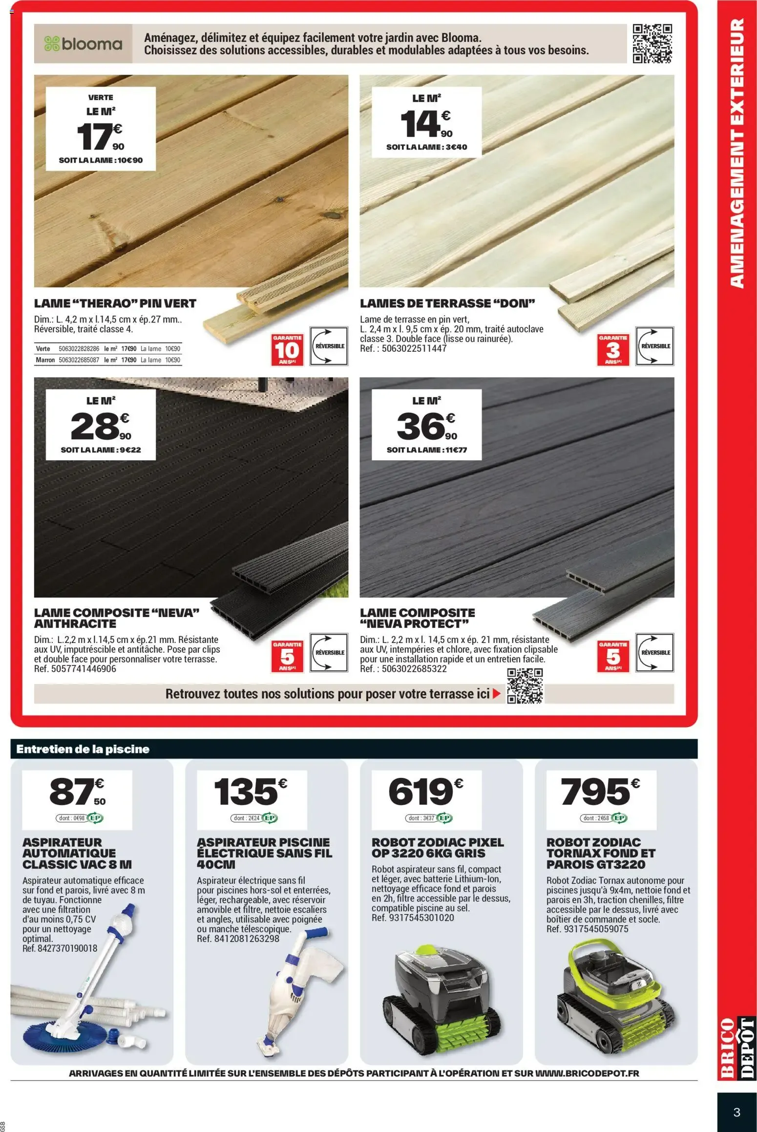 Brico Dépôt catalogue à partir du 21/08/2026 - promo en ligne du 21 août au 3 septembre 2026 - Catalogue page 3