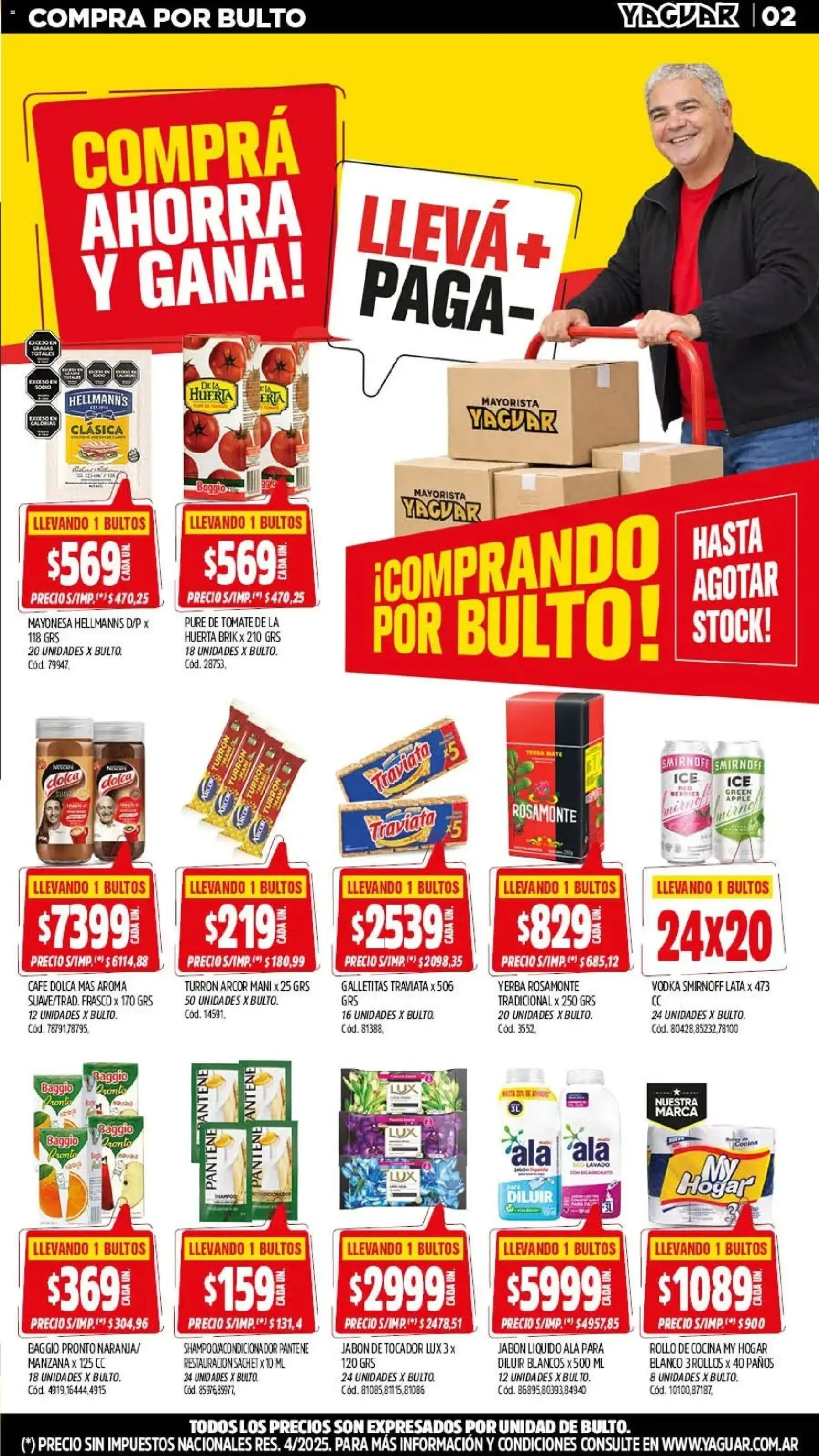 Ofertas de Yaguar - Oferta Semanal Trelew del 24/08/2026 - 30/08/2026 24 de agosto al 30 de agosto 2026 - Página 2 del catálogo