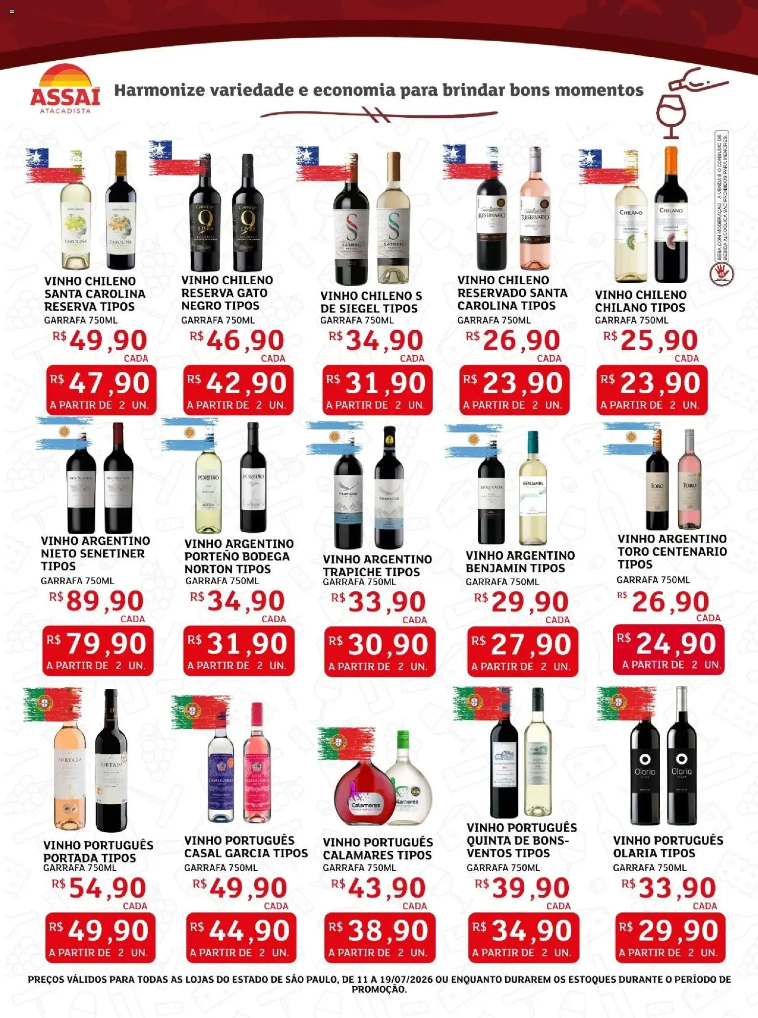 Encarte de Assaí Atacadista - Especial de Inverno 11 de julho até 19 de julho 2026 - Pagina 6