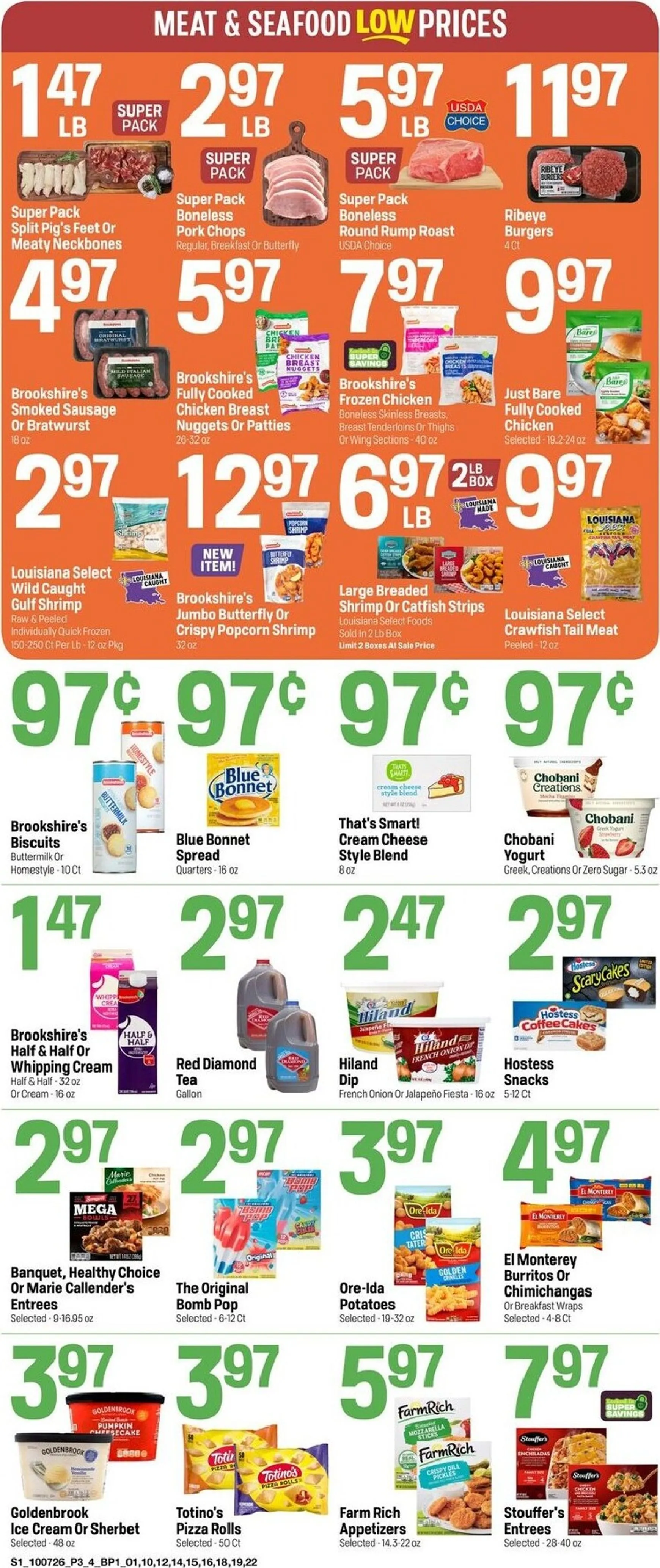 Weekly ad Current Super 1 Foods leaflet valid from Wednesday 10/07/2026 to Tuesday 10/13/2026 from October 7 to October 13 2026 - Page 3