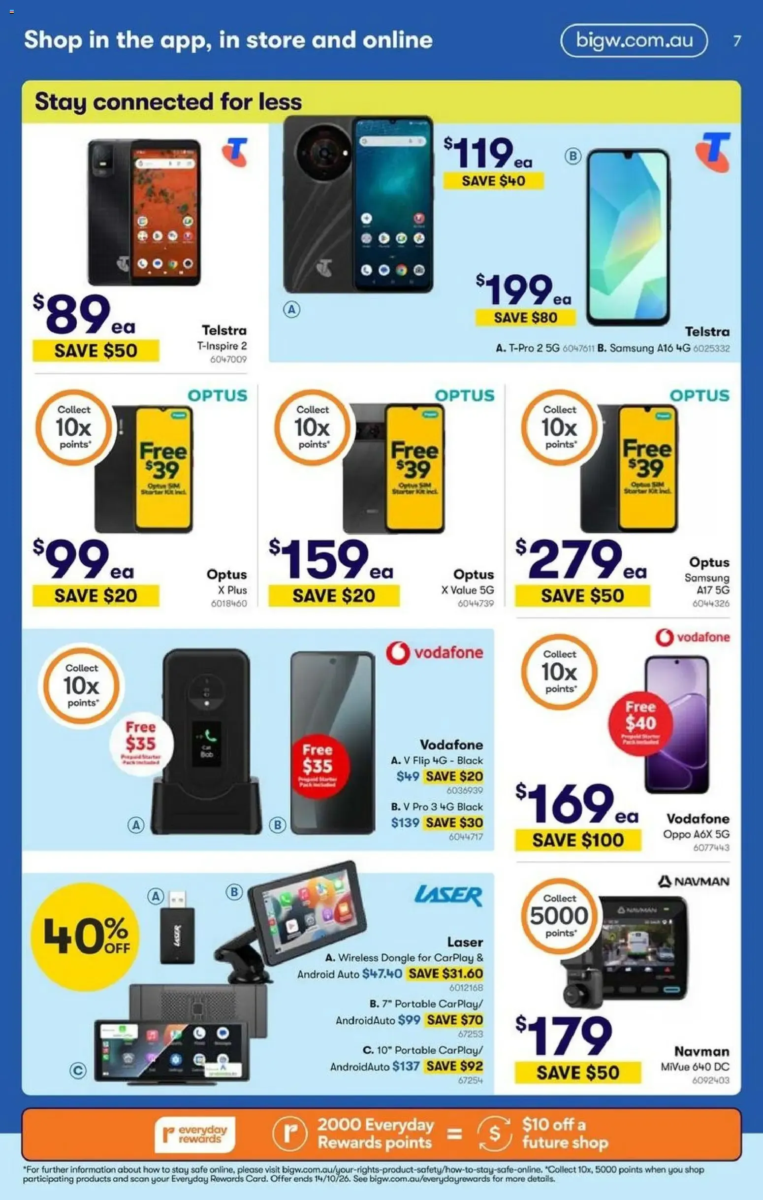 BIGW tech week - Catalogue valid from 1 October to 14 October 2026 - page 7