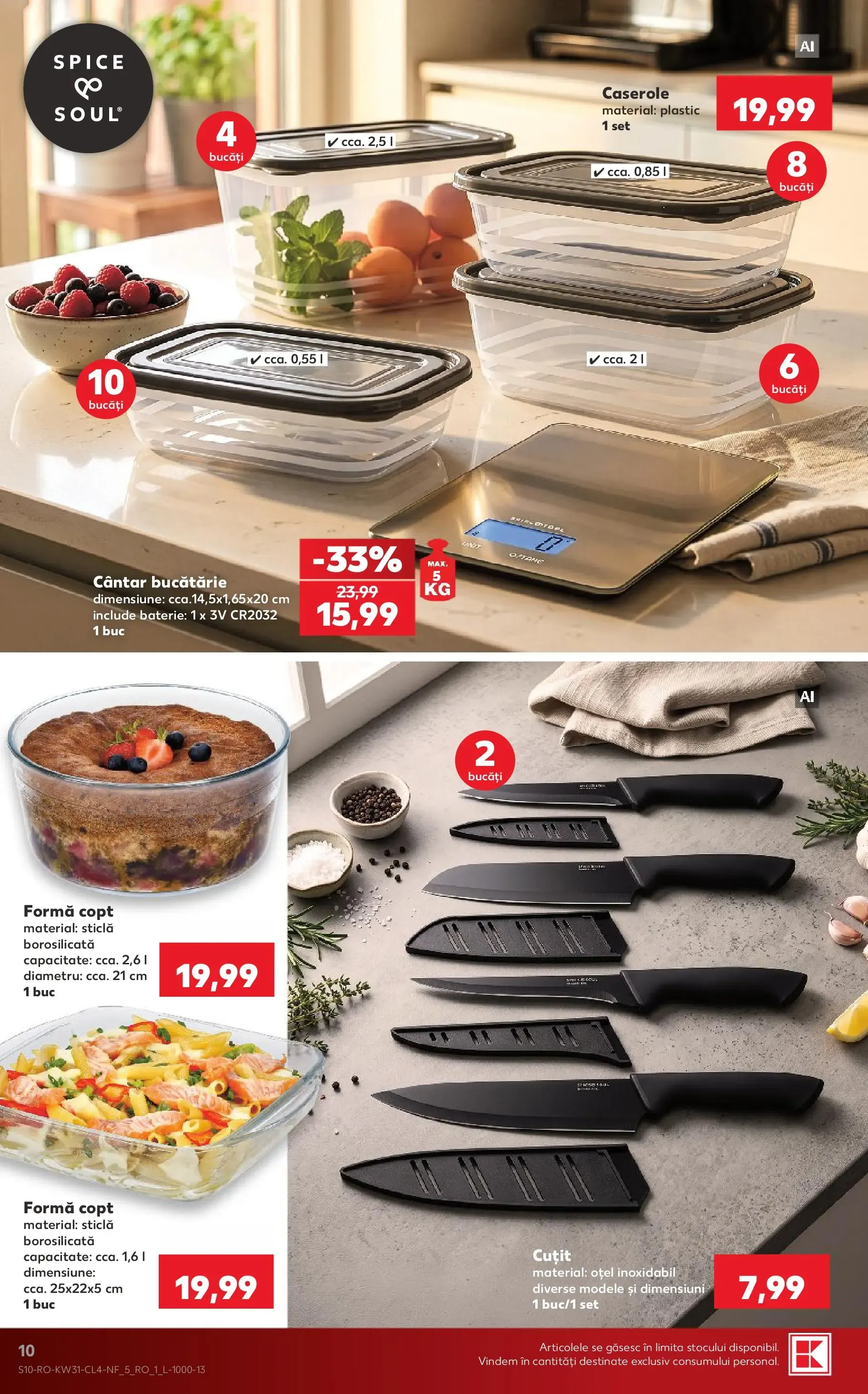 Catalog Kaufland Catalog Nonfood 29.07.2026 - Revista si Oferta de la 29 iulie până la 4 august 2026 - Revista Pagina 10