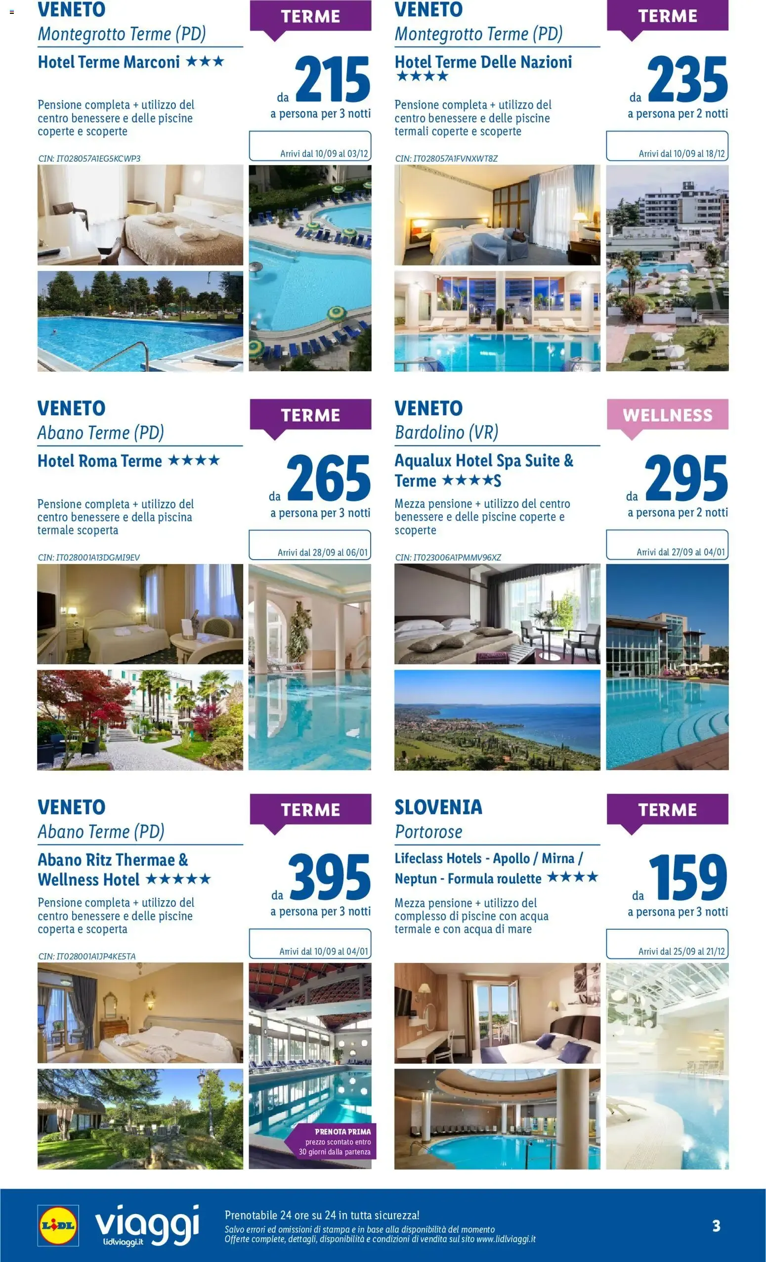 Lidl Viaggi: I Colori dell'Autunno da 7 settembre a 31 ottobre di 2026 - Pagina del volantino 3
