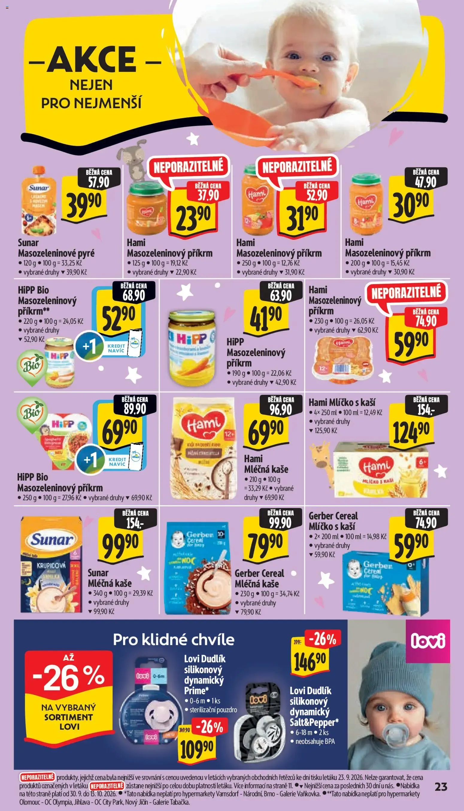 Albert leták - Hypermarket od 30.09.2026 - Akční leták - 30. září 6. října 2026 - Page 33