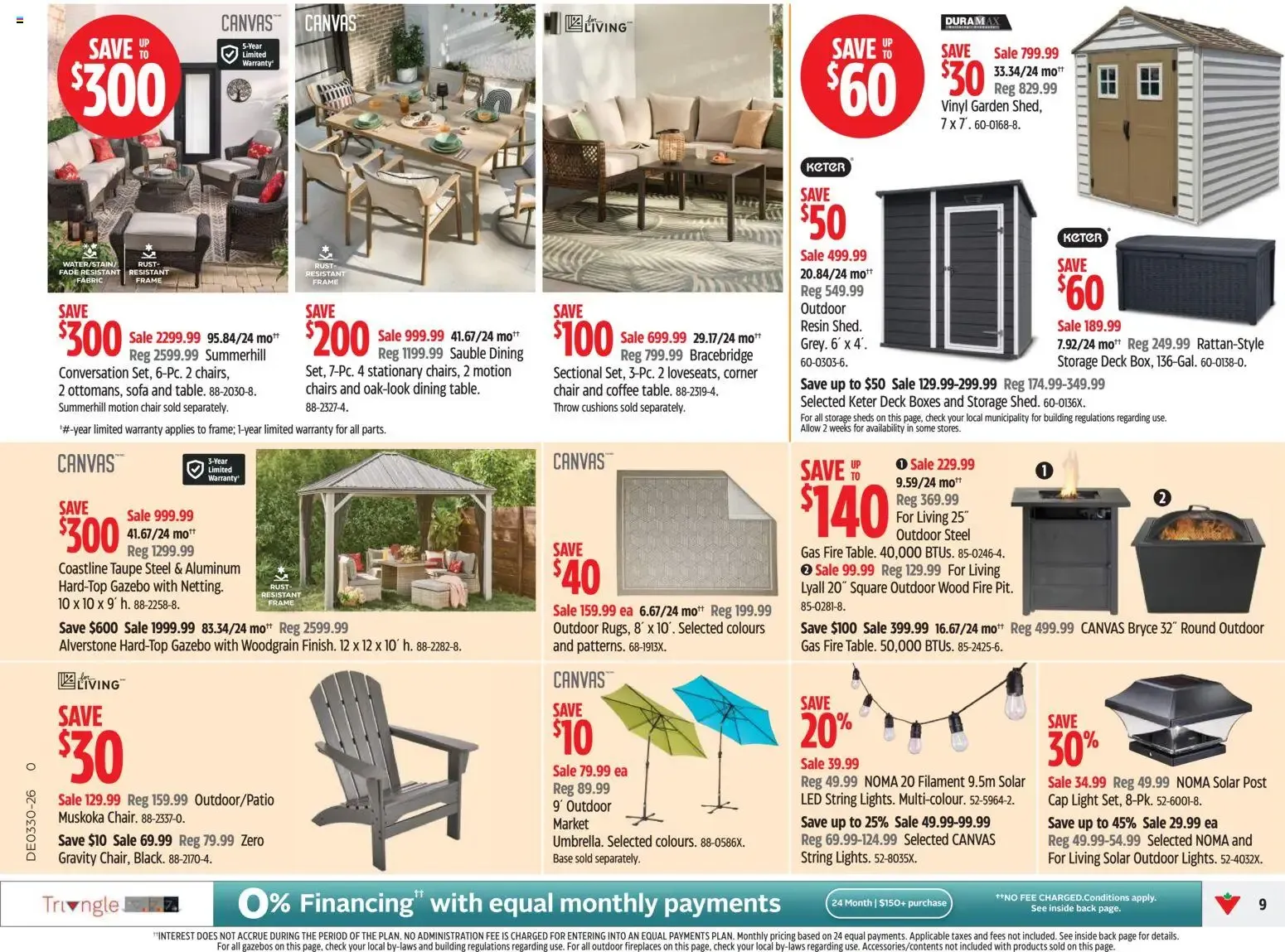Canadian Tire weekly flyer from Jul 23, 2026 > weekly specials & deals from July 23 to July 29 2026 - flyer page 9