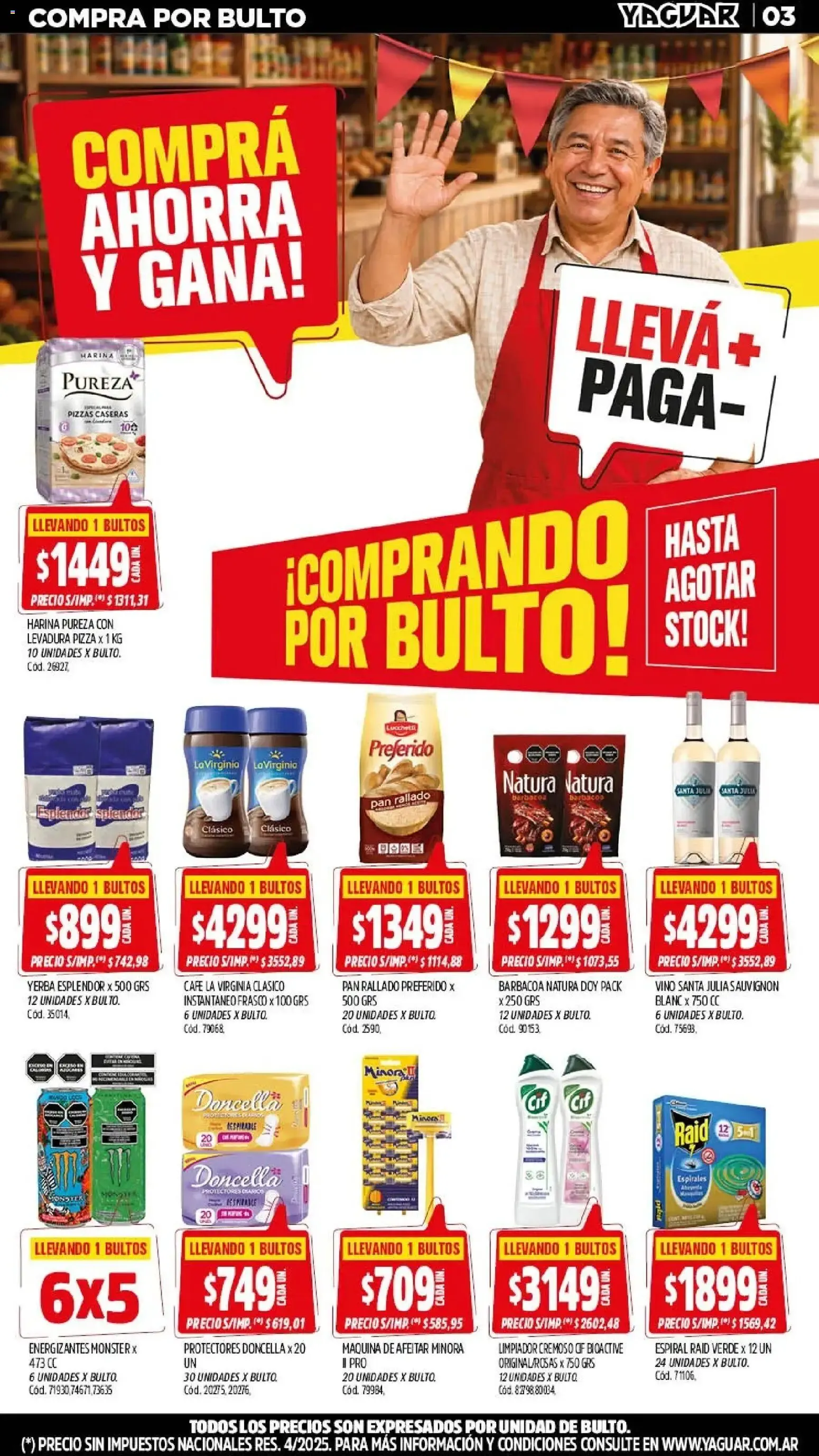 Ofertas de Yaguar - Oferta Semanal General Roca del 21/09/2026 - 26/09/2026 21 de septiembre al 26 de septiembre 2026 - Página 3 del catálogo