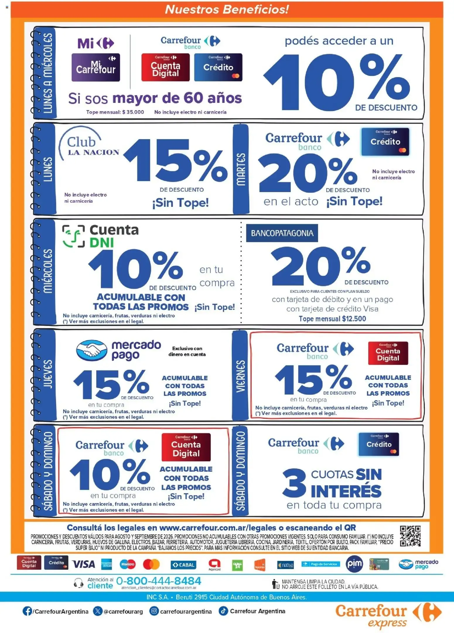 Ofertas de Carrefour - Express | Avenida Dr. R. Balbín 4182, || del 28/08/2026 - 28/09/2026 || Promociones 28 de agosto al 28 de septiembre 2026 - Página 2 del catálogo