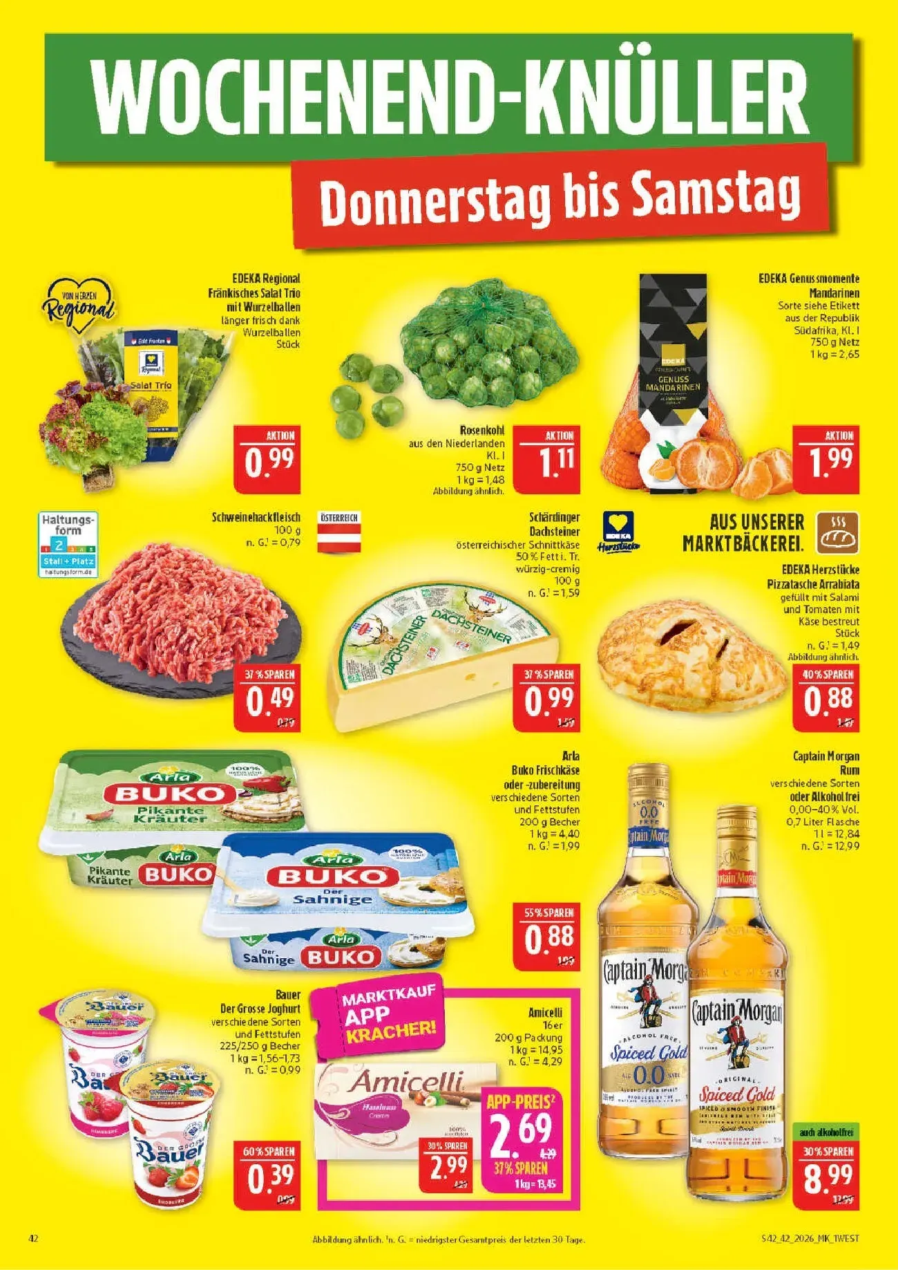 Marktkauf Prospekt – von Montag 12.10.2026 bis Samstag 17.10.2026 von 12. Oktober bis 17. Oktober 2026 - Prospekt seite 42