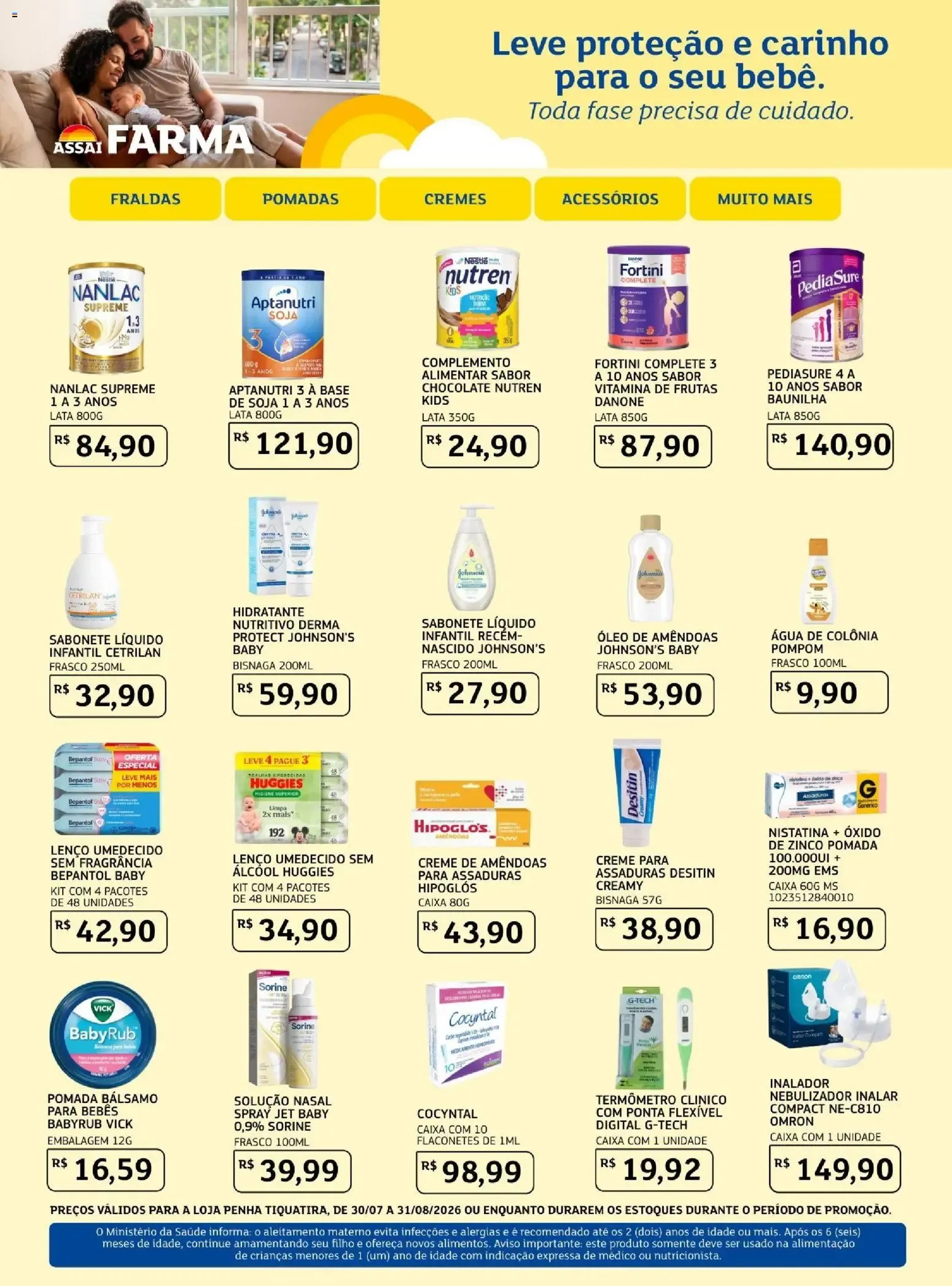 Encarte de Assaí Farma - Grandes Ofertas de Inauguração 30 de julho até 31 de agosto 2026 - Pagina 3