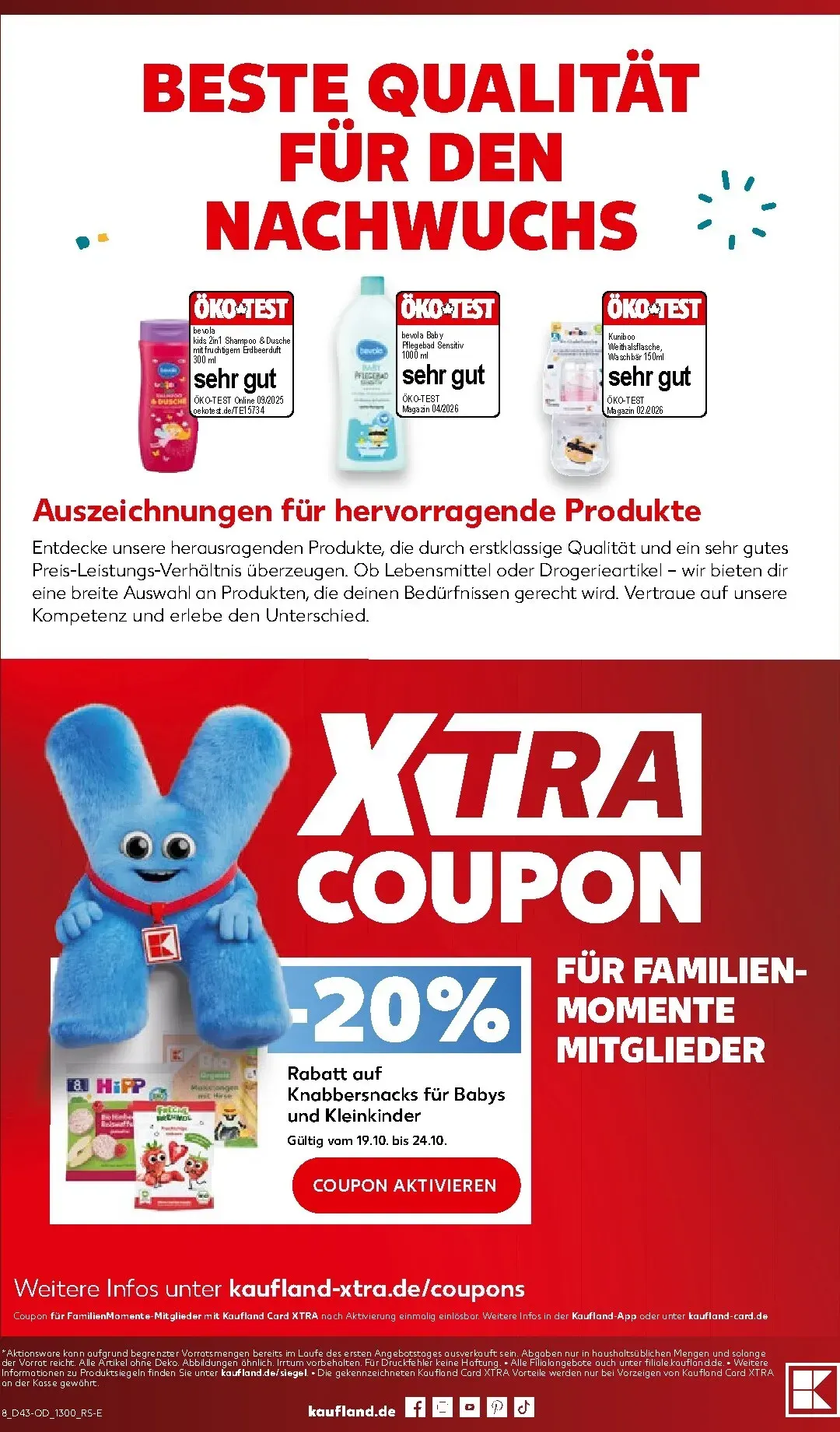 Kaufland - Deutschlands größte Drogerie-Abteilung Prospekt – von Montag 19.10.2026 bis Samstag 31.10.2026 von 19. Oktober bis 31. Oktober 2026 - Prospekt seite 8