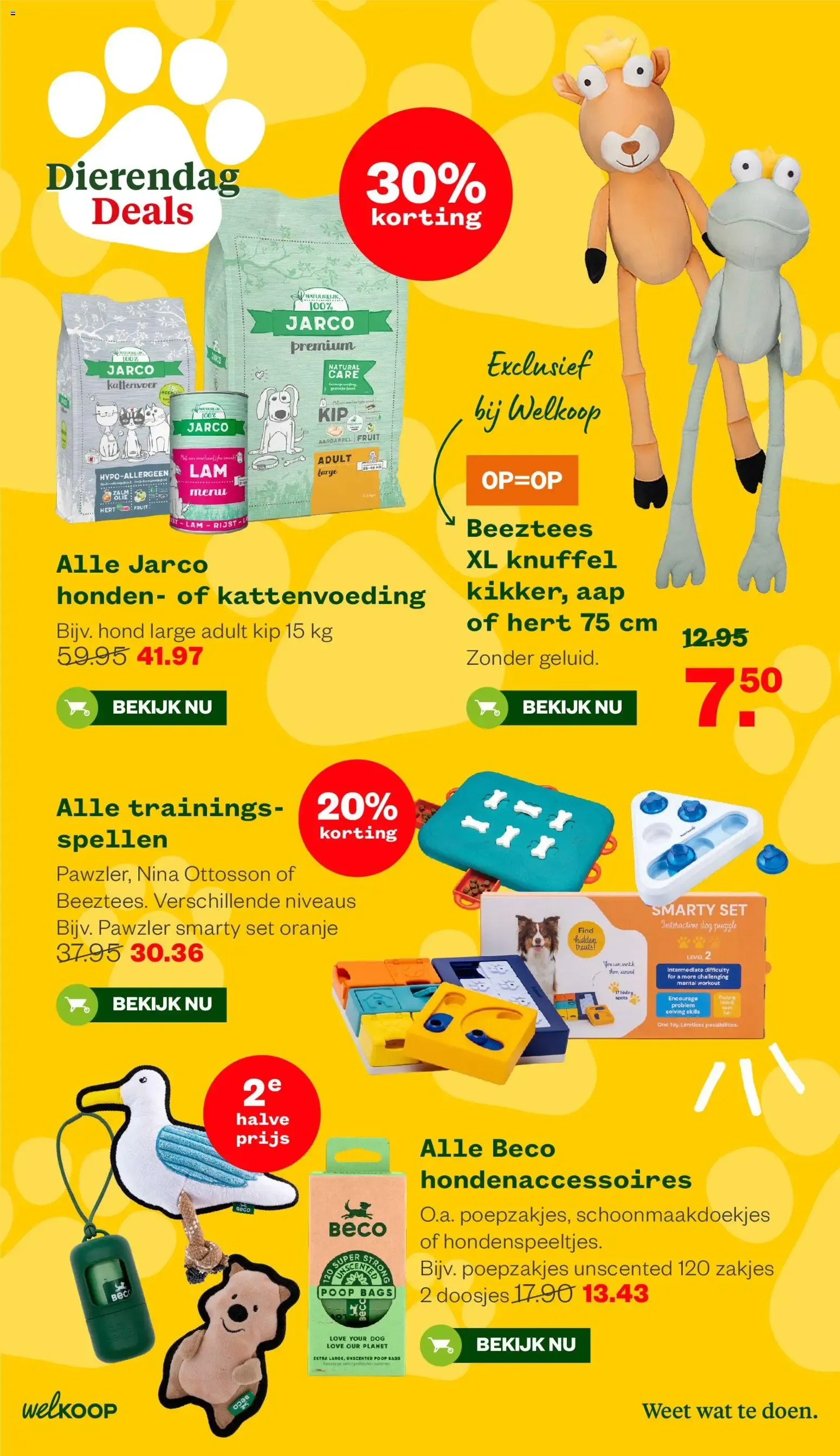 Welkoop Dierendag Deals van 21 september tot 4 oktober 2026 - Folder pagina 3