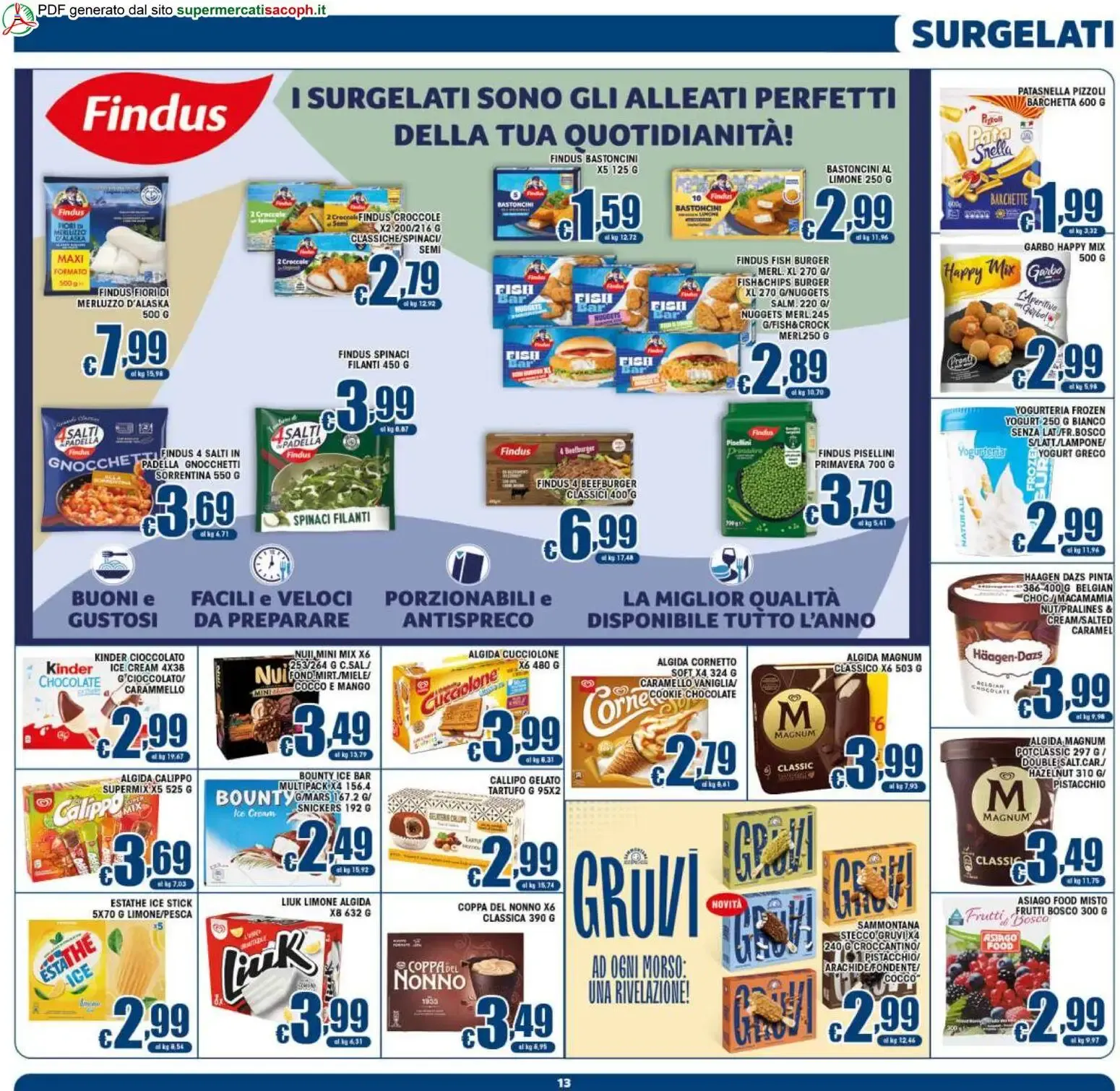 Sacoph volantino dal 12/08/2026 - online Offerte da 12 agosto a 20 agosto di 2026 - Pagina del volantino 13