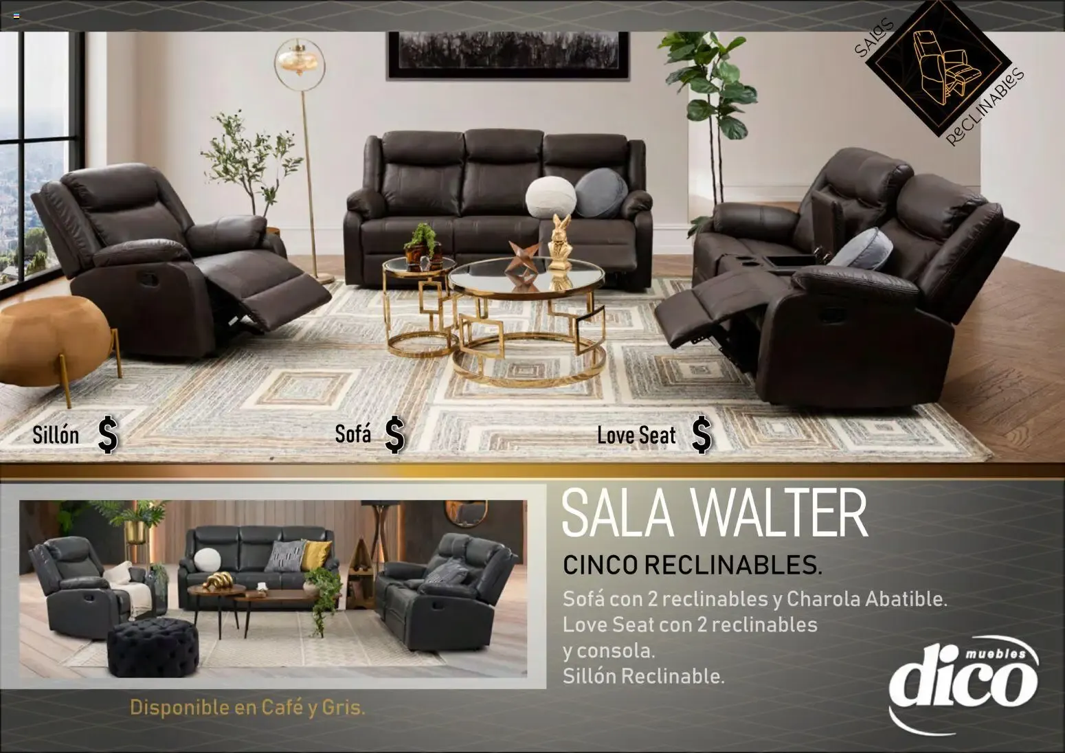 Catálogo de Muebles Dico catálogo Salas reclinables (27/03/2026 - 31/08/2026) - catálogo en línea 27 de marzo al 31 de agosto 2026 - Pagina 19
