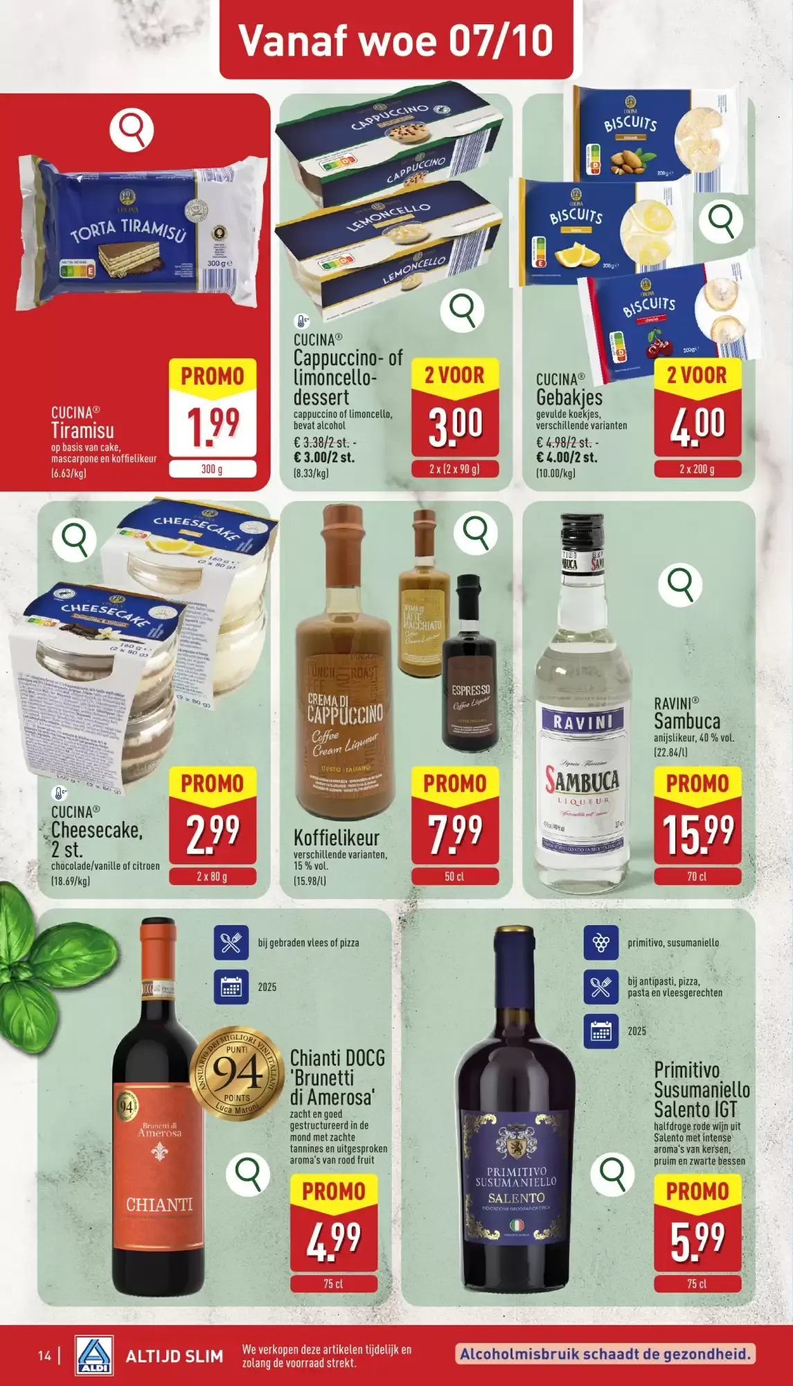 ALDI Folder: aanbiedingen van 05/10 t.e.m. 10/10 van 5 oktober tot 10 oktober 2026 - folder pagina 14